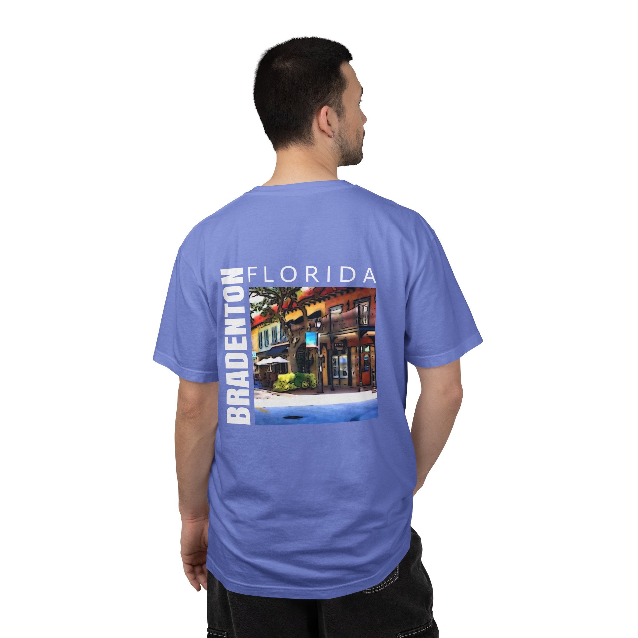 10 - Tee Multi Colors DOWNTOWN Minimalist Initials T-Shirt