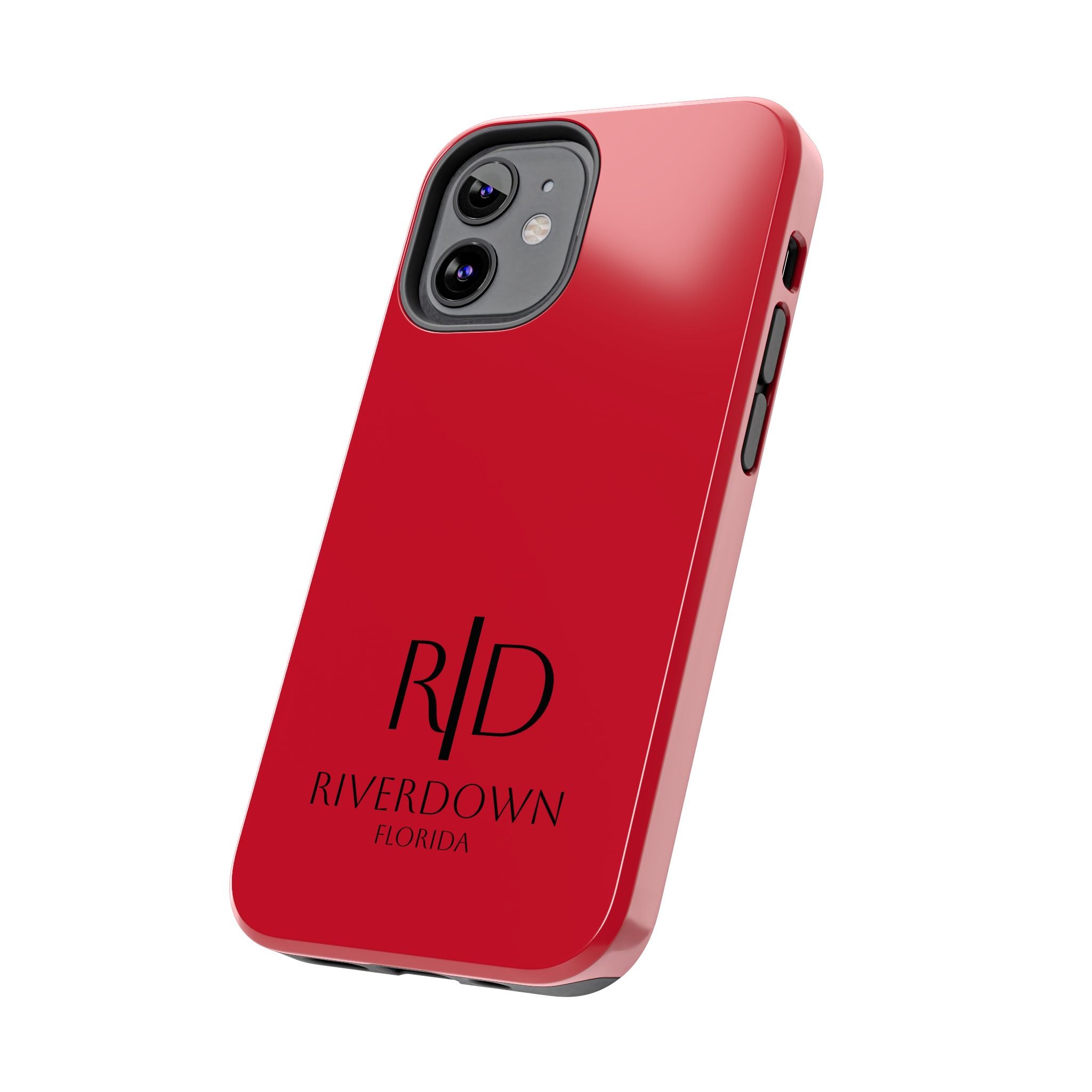 924 - Phone Case Red Berry Riverdown Florida Tough Phone Case – Slim Protective iPhone Cover with R|D Logo