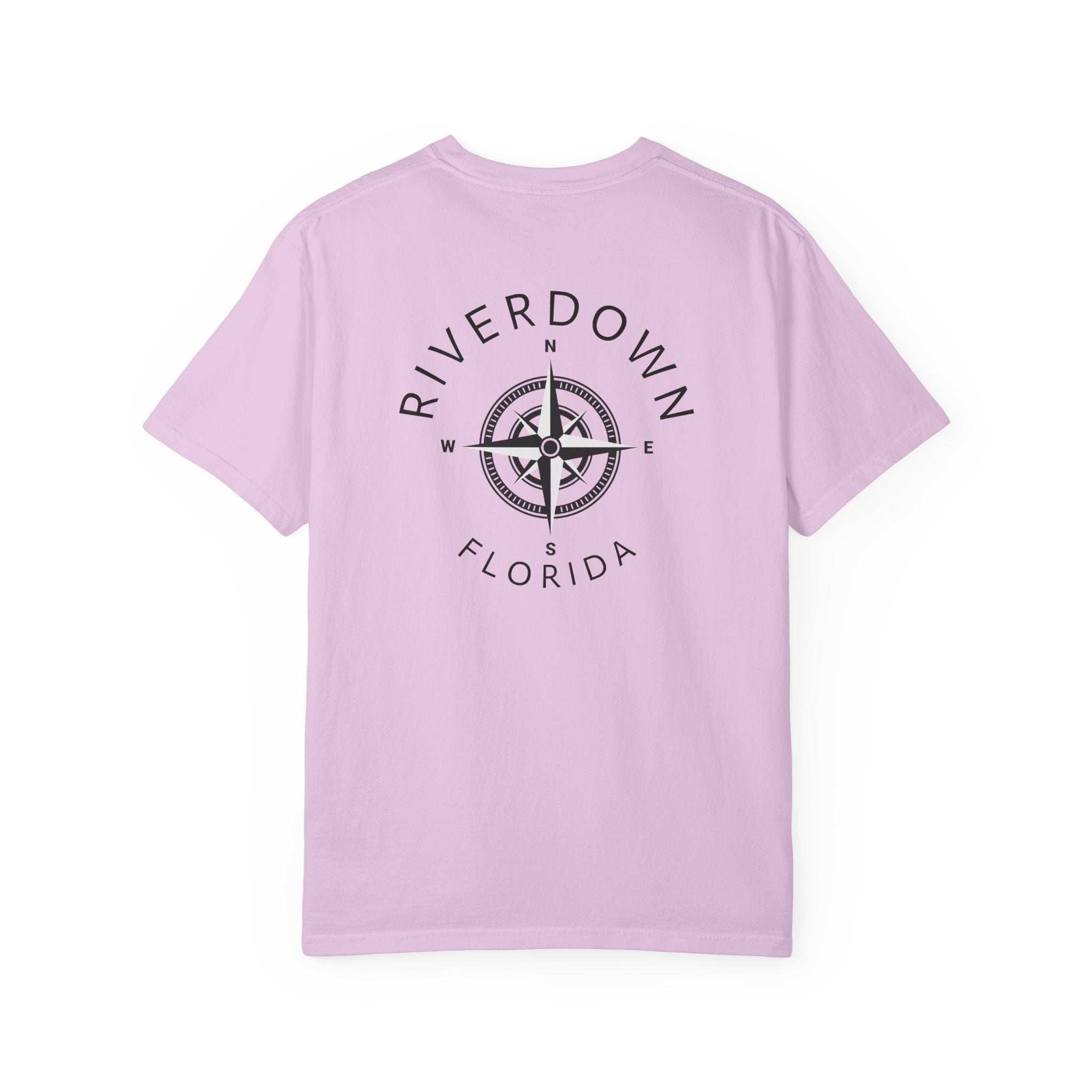 10 - Tee Multi Colors Compass — Minimalist Initials T-Shirt