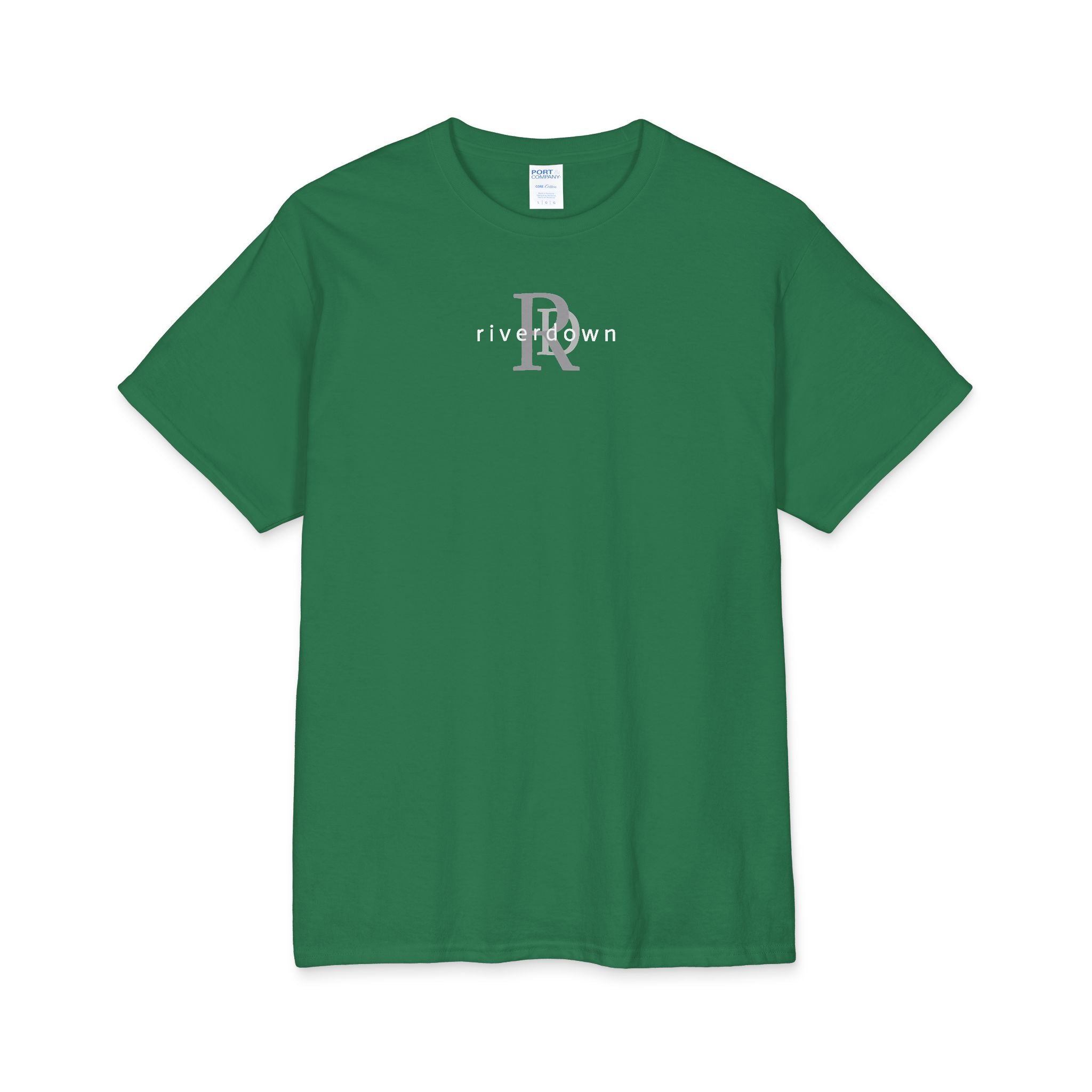 10 - River Down Cotton RD Logo T-Shirt — Minimal Retro Outdoor Tee