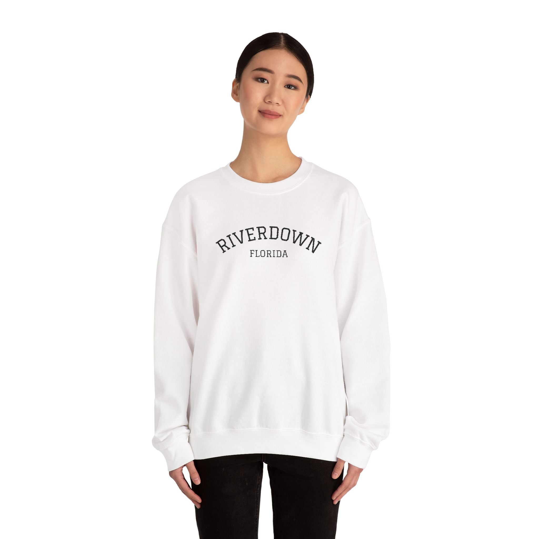 3 - Unisex Embroidery Heavy Blend™ Crewneck Sweatshirt