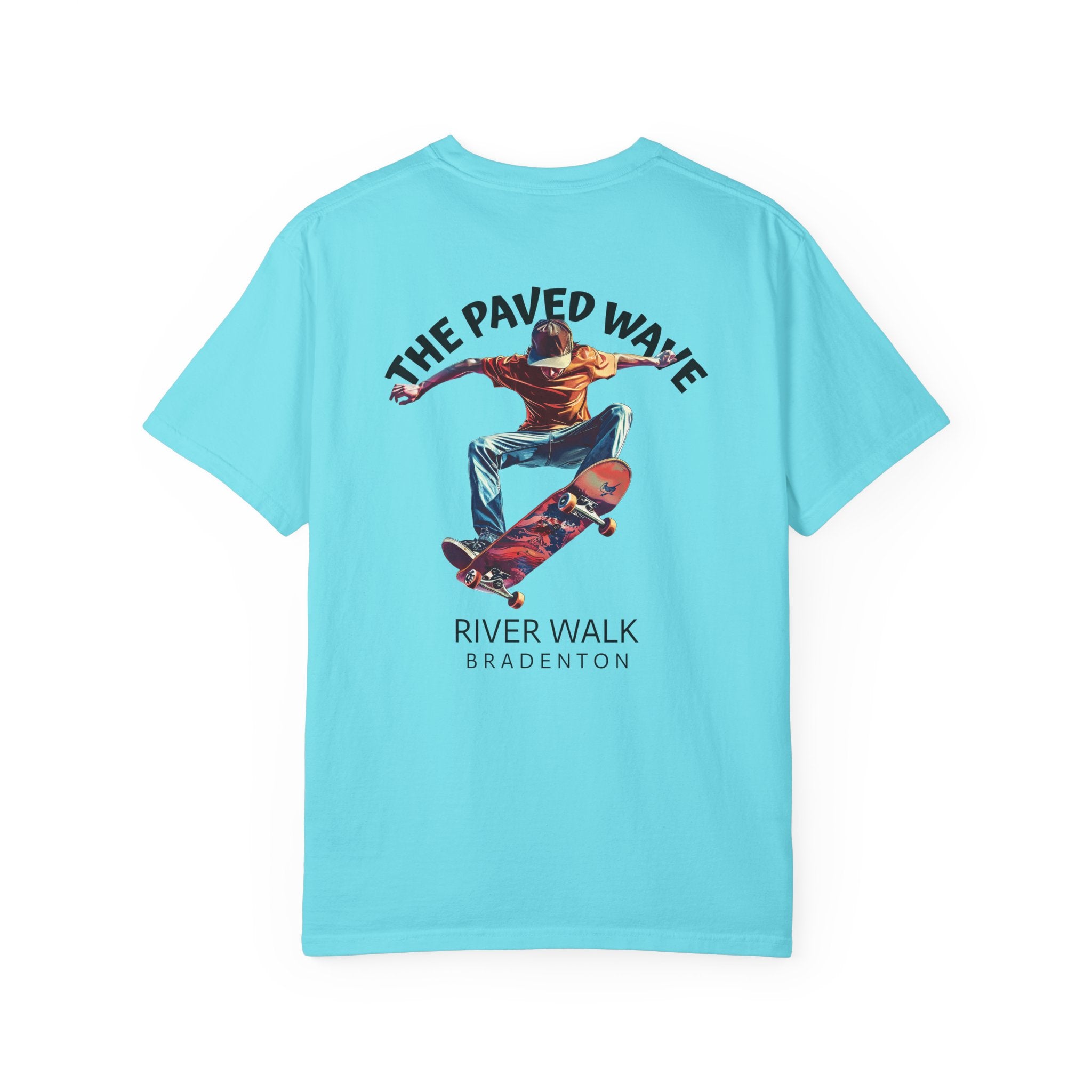 10 - Tee Multi Colors Paved Wave -  Minimalist Initials T-Shirt
