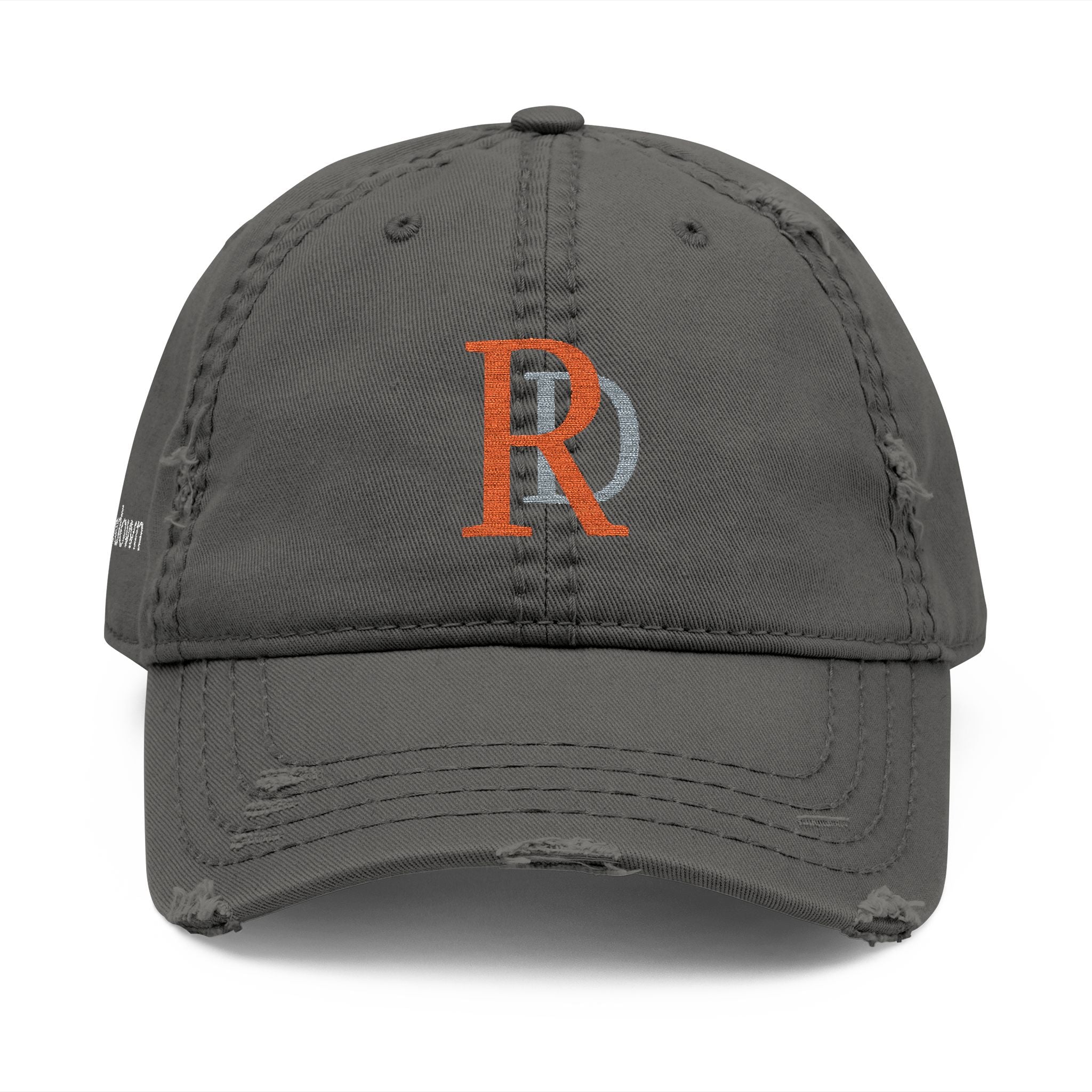 920 - Hat Multi Colors RD Distressed Embroidered 'Riverdown' Dad Hat – Vintage Washed Baseball Cap