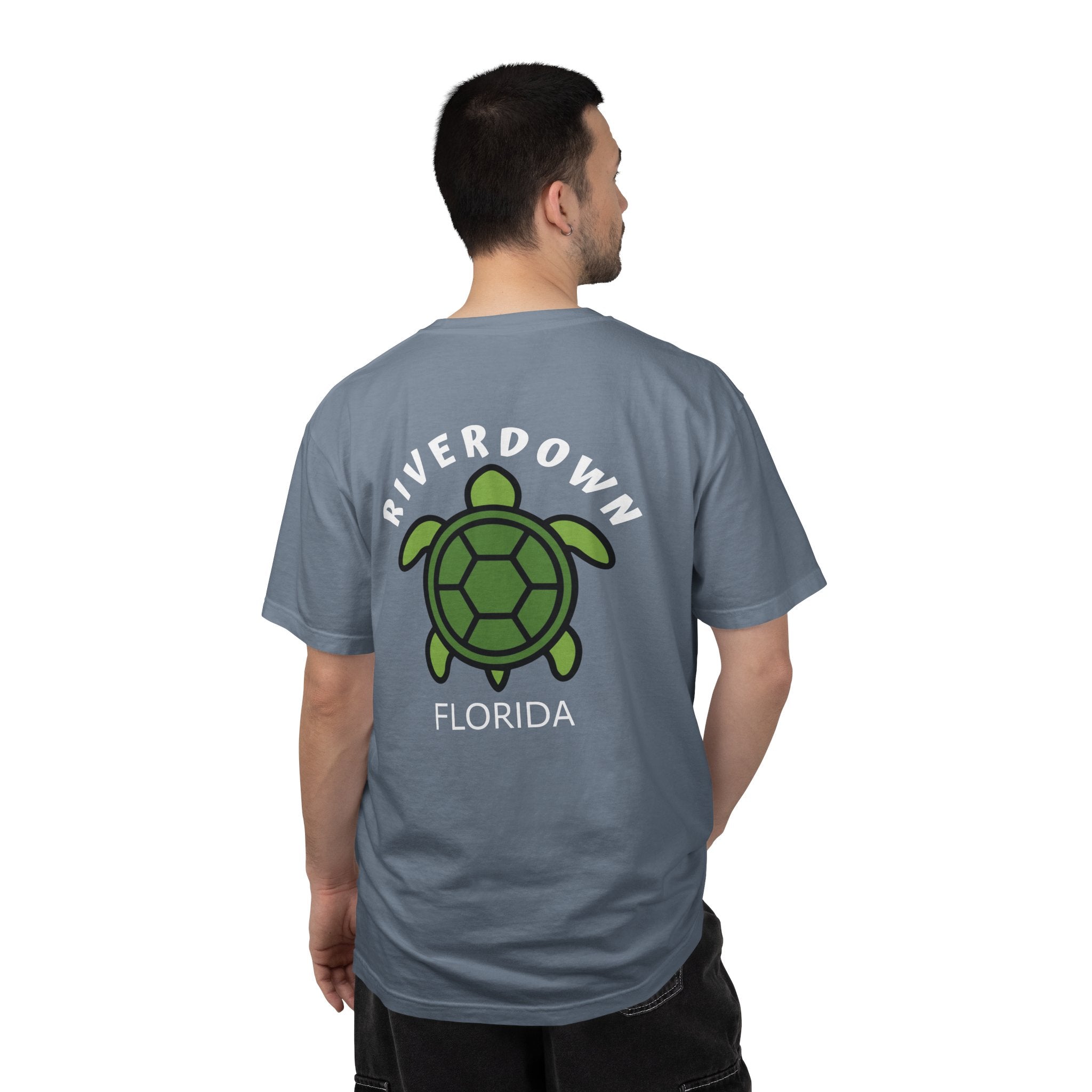 10  - Tee Multi Colors Riverdown Sea Turtle - T-Shirt