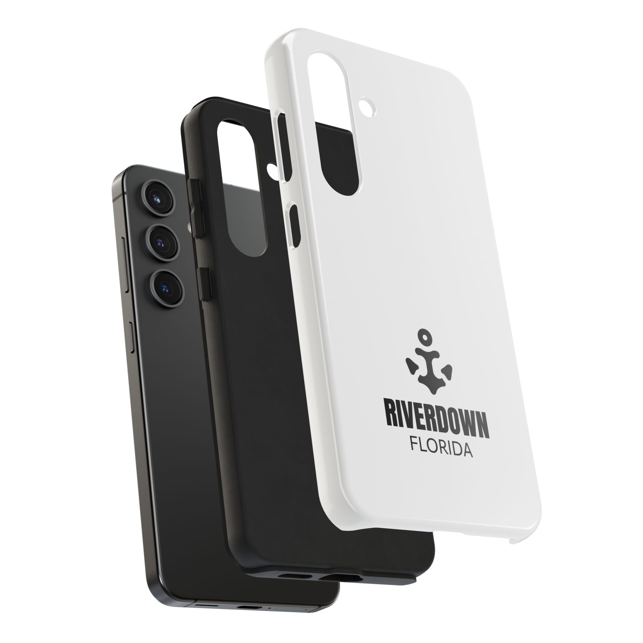 924 - Phone Case White Cap Riverdown Florida Tough Phone Case – Slim Protective iPhone Cover with R|D Logo