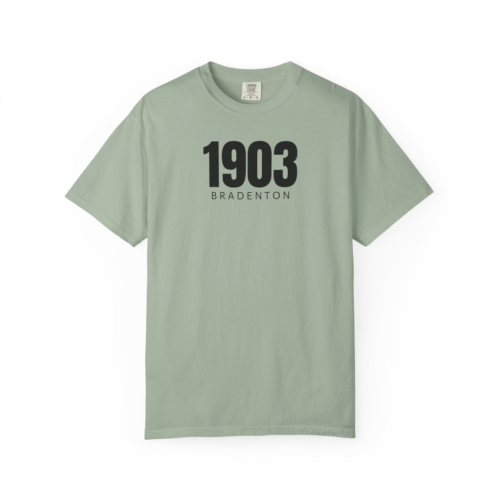 101 - Tee Multi Colors Bradenton 1903 Classic Tee — Minimalist Initials T-Shirt