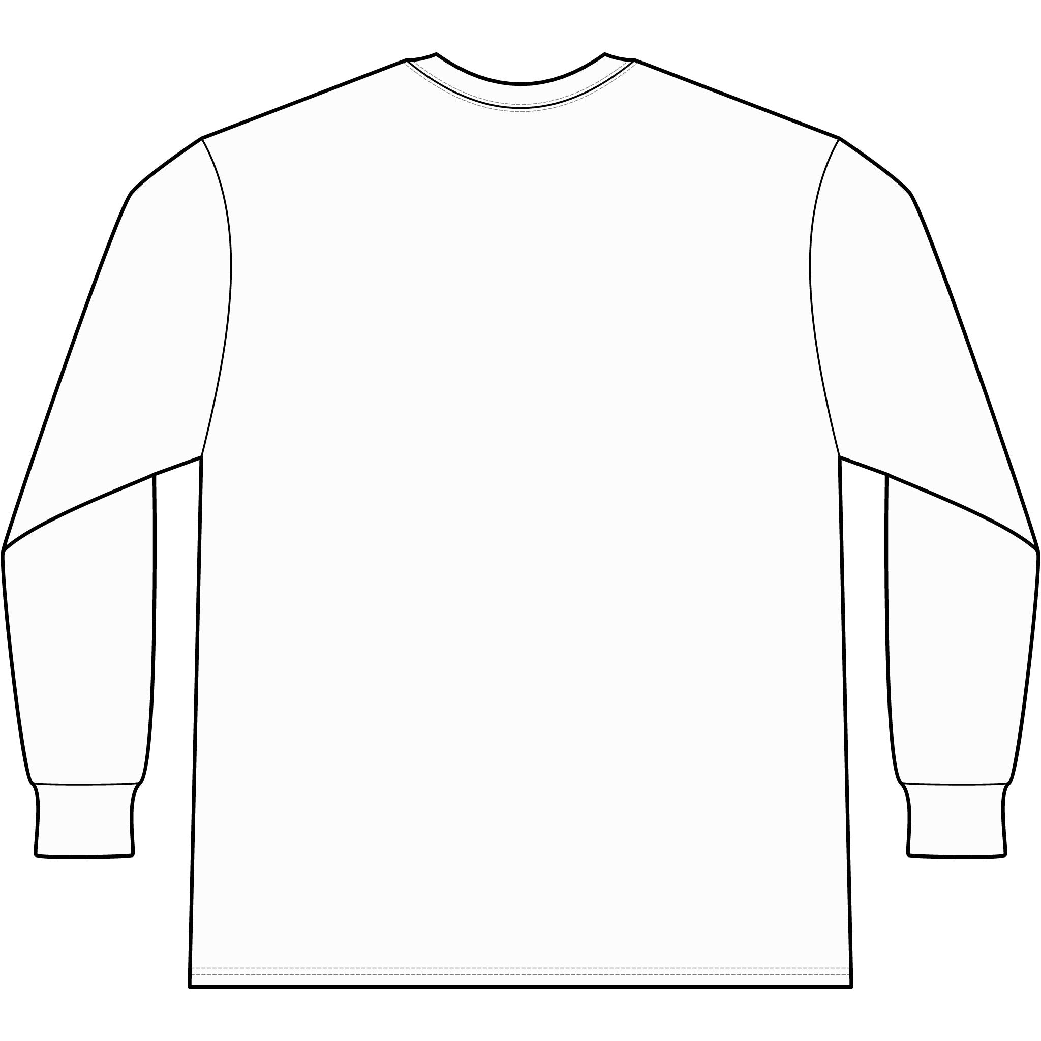 2 - Riverdown Cotton Long Sleeve Tee — Minimal 'R' Logo Chest Shirt