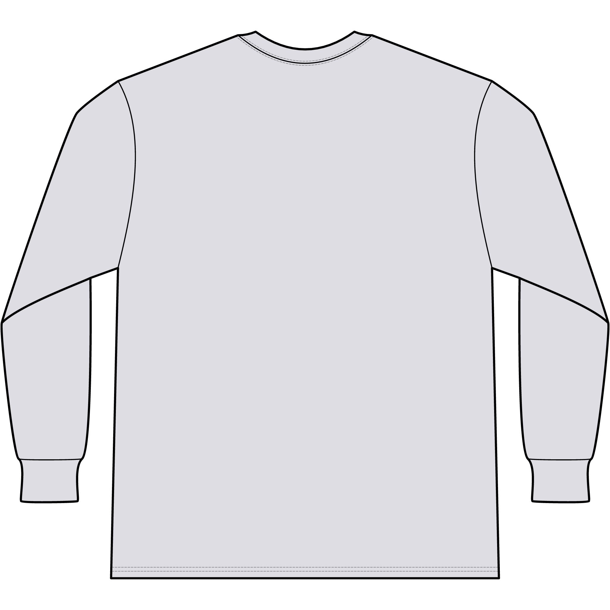 2 - Riverdown Cotton Long Sleeve Tee — Minimal 'R' Logo Chest Shirt