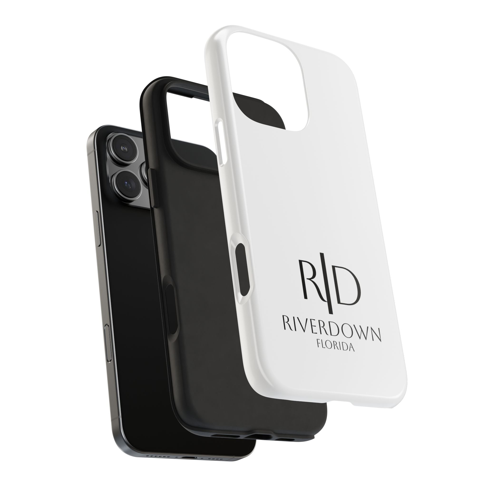 924 - Phone Case White Cap Riverdown Florida Tough Phone Case – Slim Protective iPhone Cover with R|D Logo