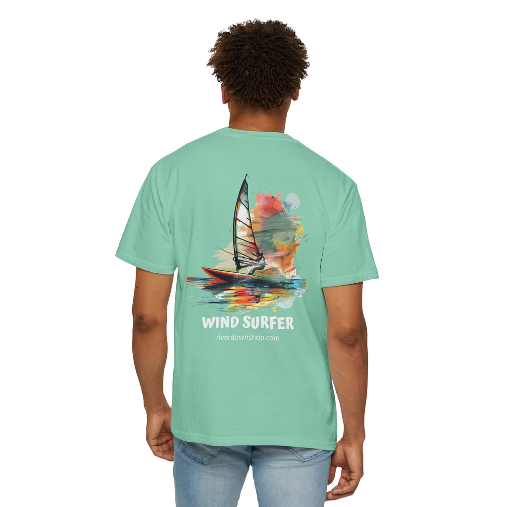 10 - Tee Multi Colors Wind Surfer — Minimalist Initials T-Shirt
