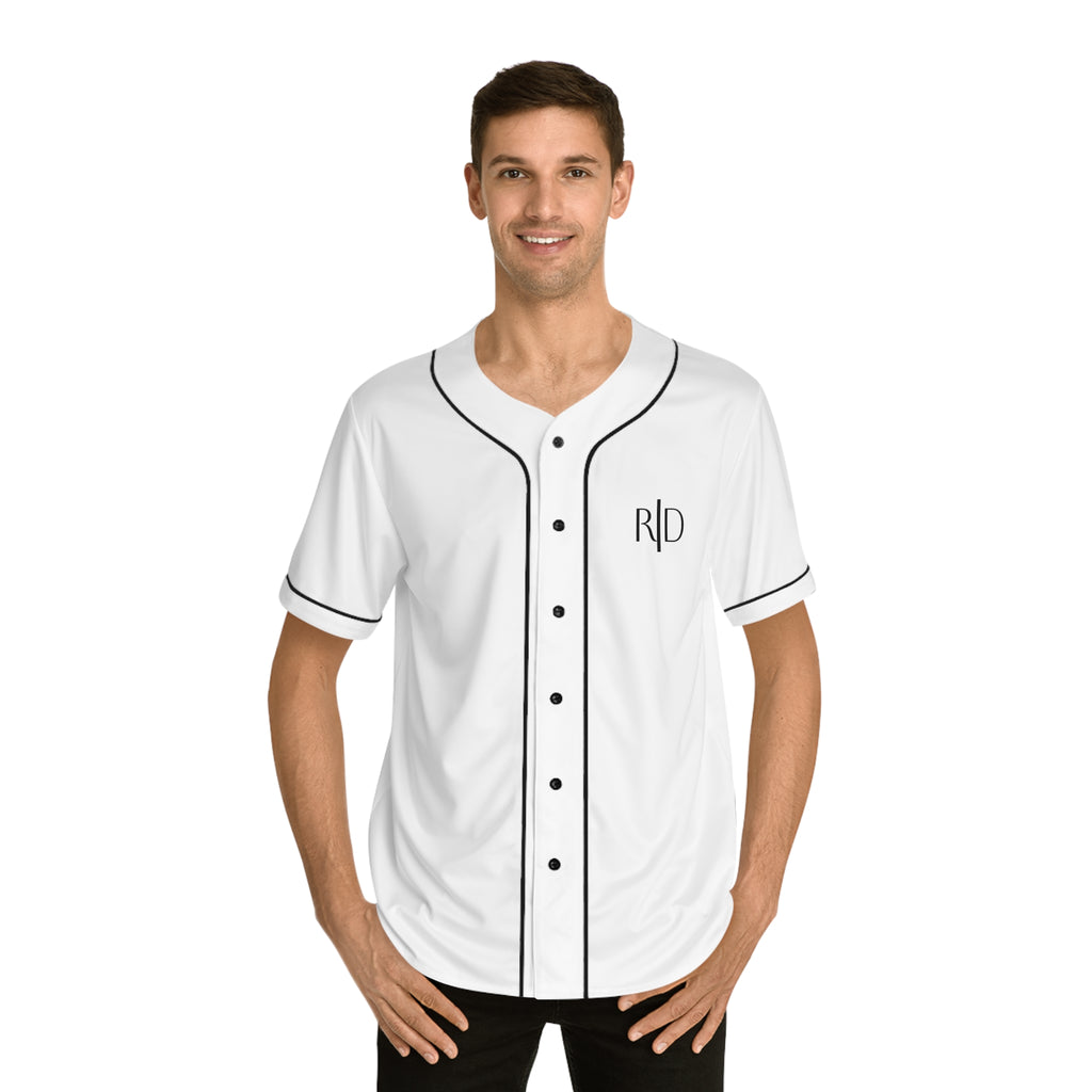 12 - Spring Training Baseball Jersey — Men’s White Logo Team Shirt
