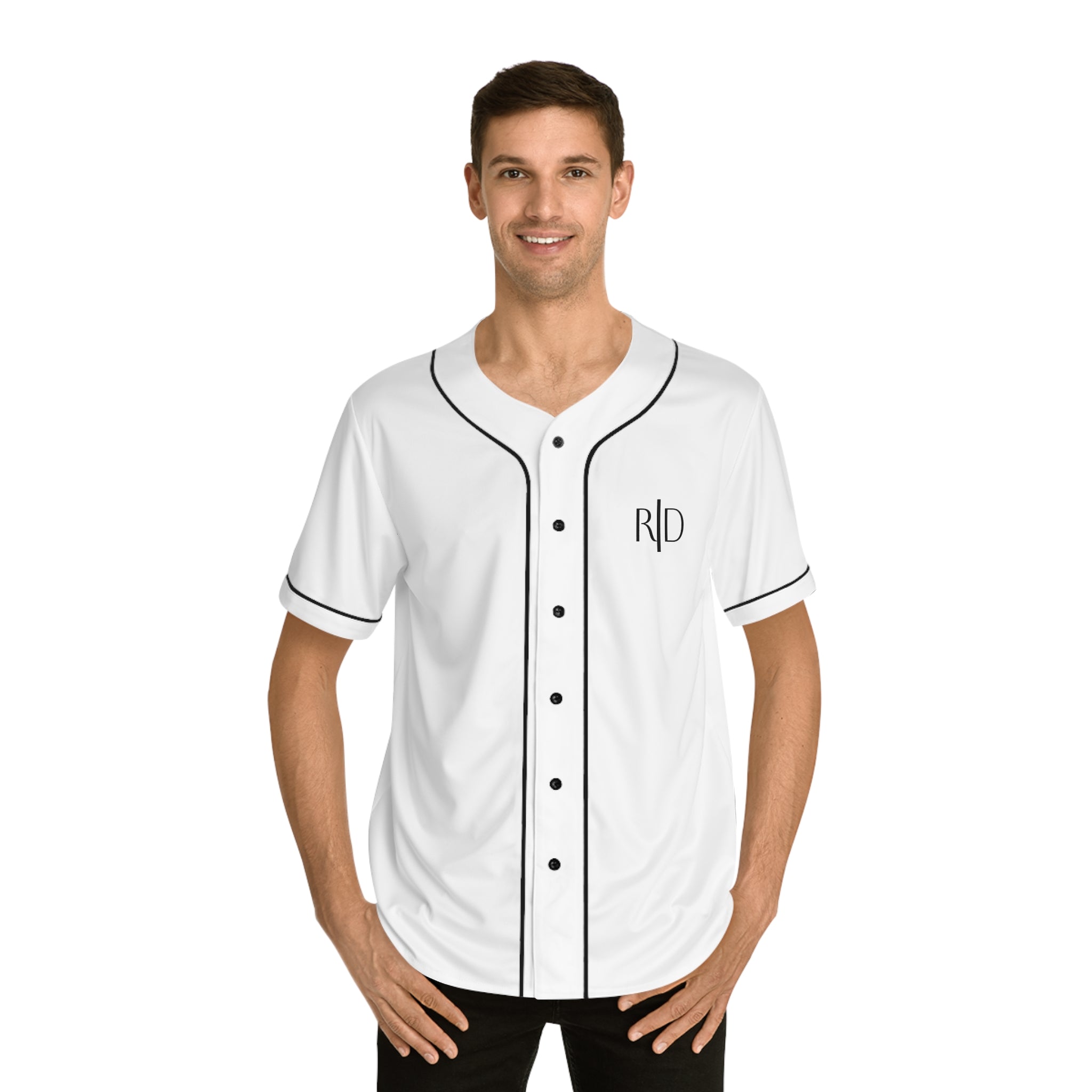 12 - Spring Training Baseball Jersey — Men’s White Logo Team Shirt