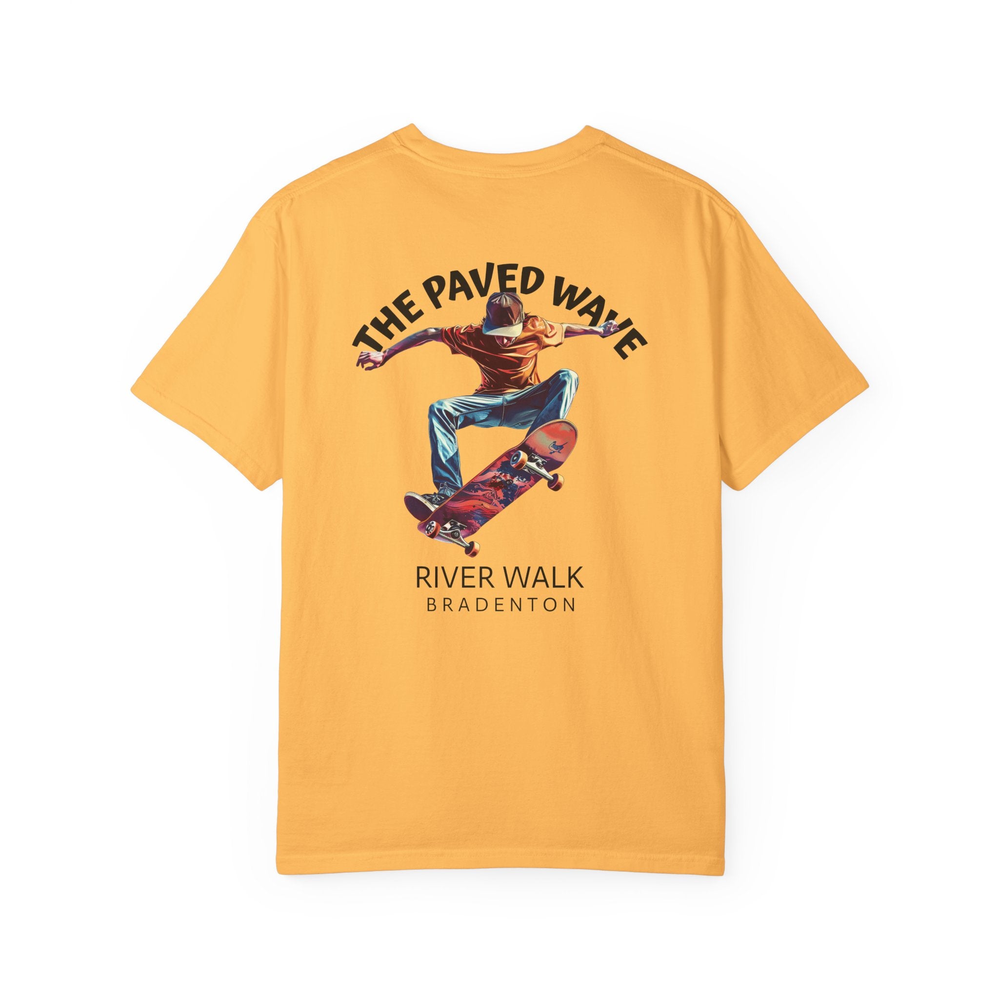 10 - Tee Multi Colors Paved Wave -  Minimalist Initials T-Shirt