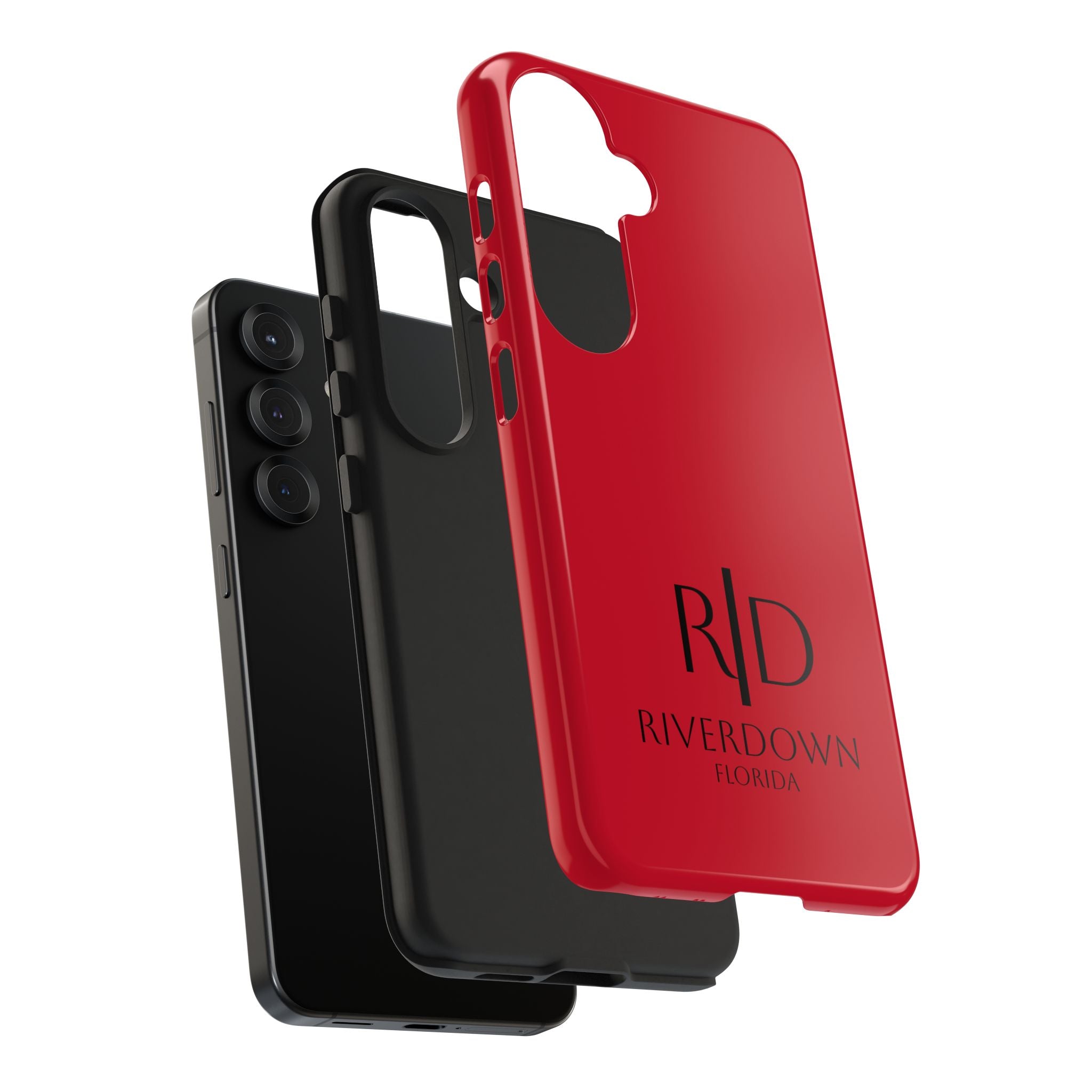 924 - Phone Case Red Berry Riverdown Florida Tough Phone Case – Slim Protective iPhone Cover with R|D Logo