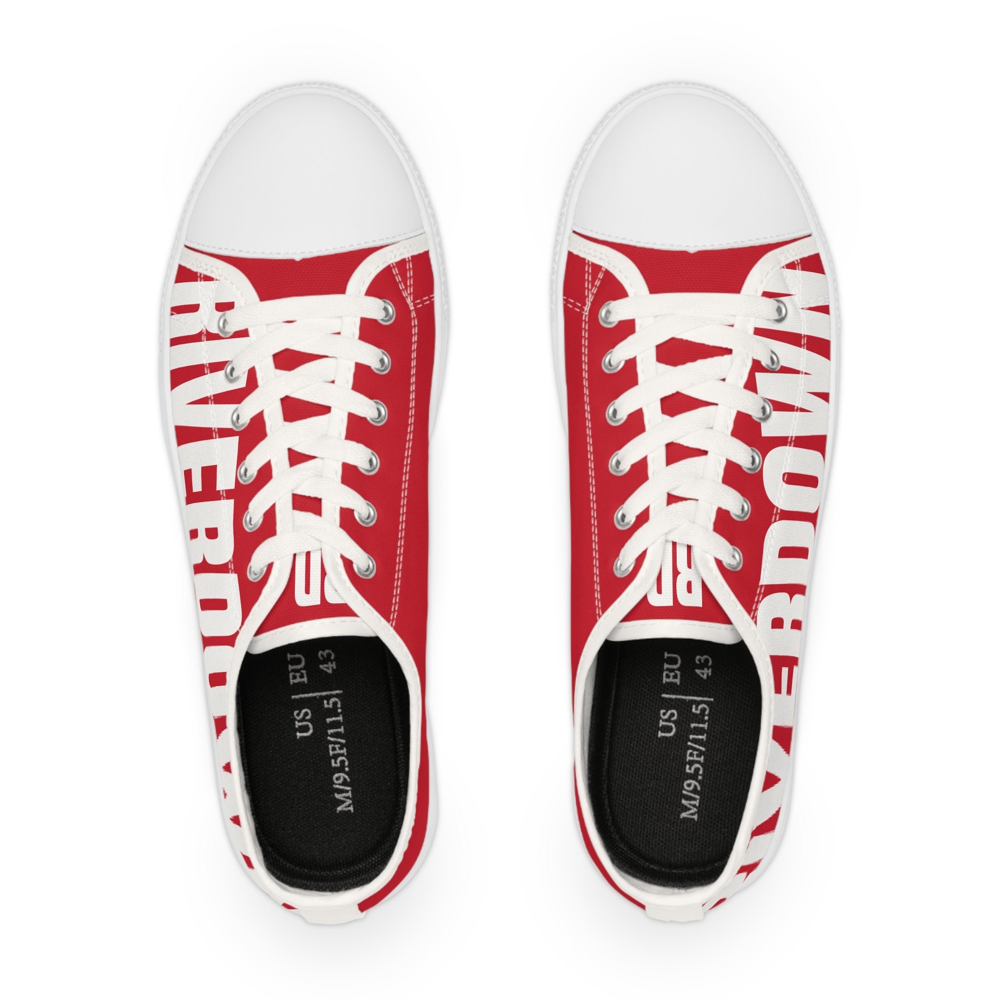 81 - Men's Low Top Sneakers — Canvas Shoes