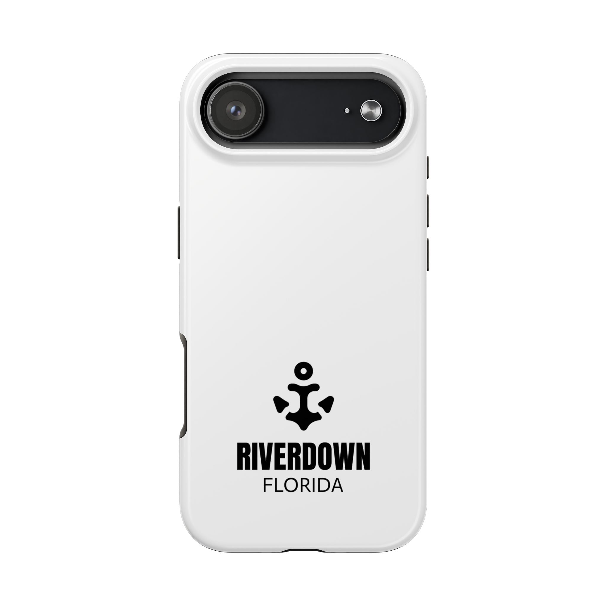 924 - Phone Case White Cap Riverdown Florida Tough Phone Case – Slim Protective iPhone Cover with R|D Logo