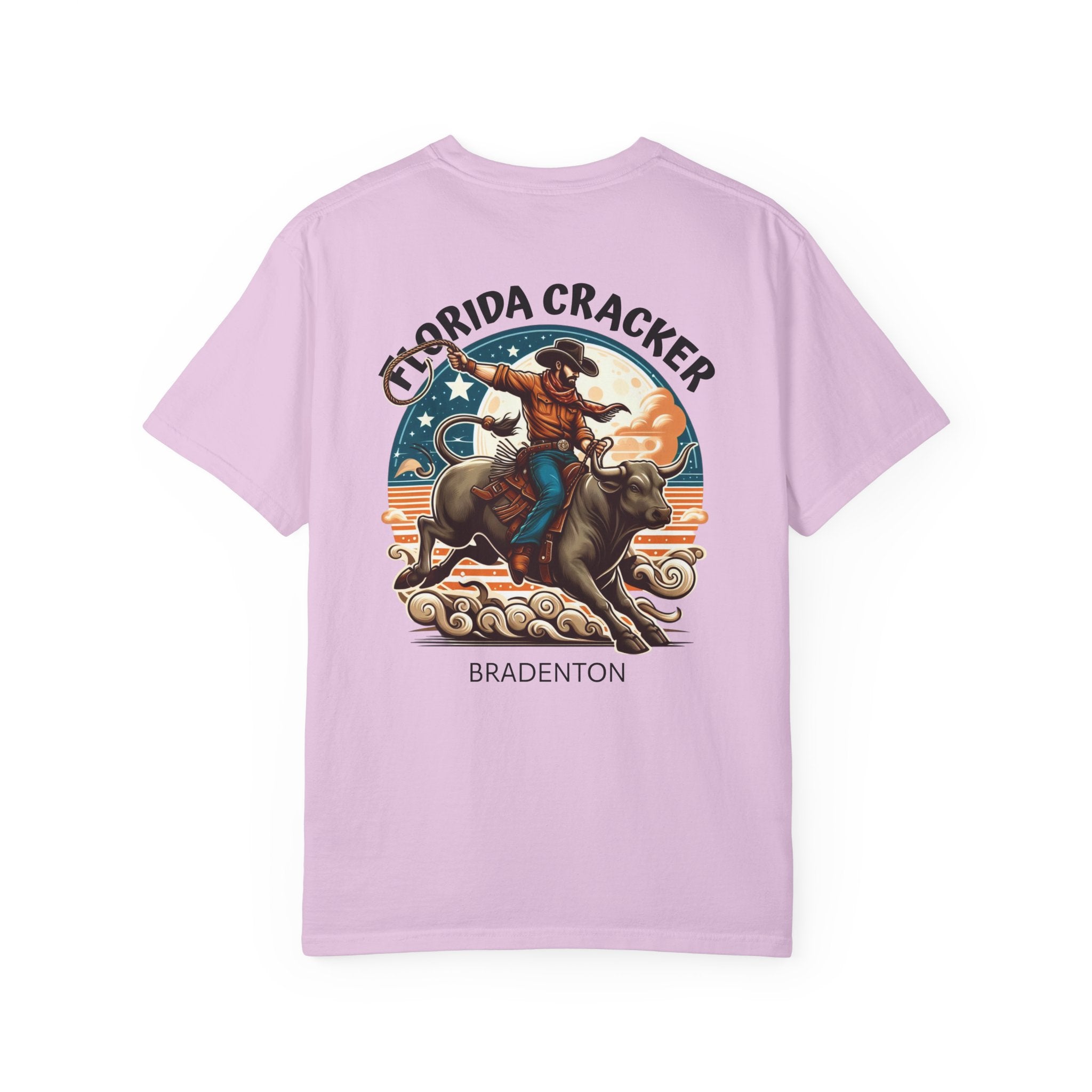 10 - Tee Multi Colors Florida Cracker -  Minimalist Initials T-Shirt