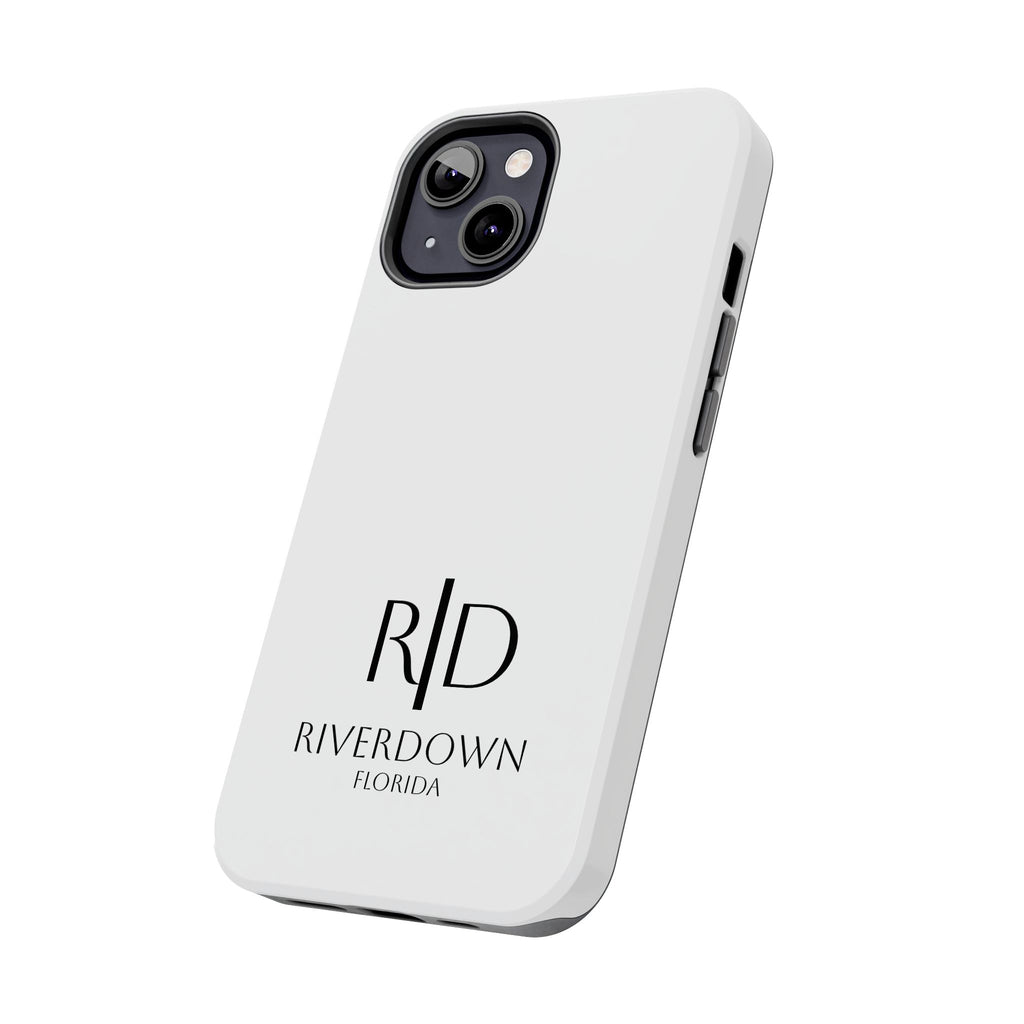 924 - Phone Case White Cap Riverdown Florida Tough Phone Case – Slim Protective iPhone Cover with R|D Logo