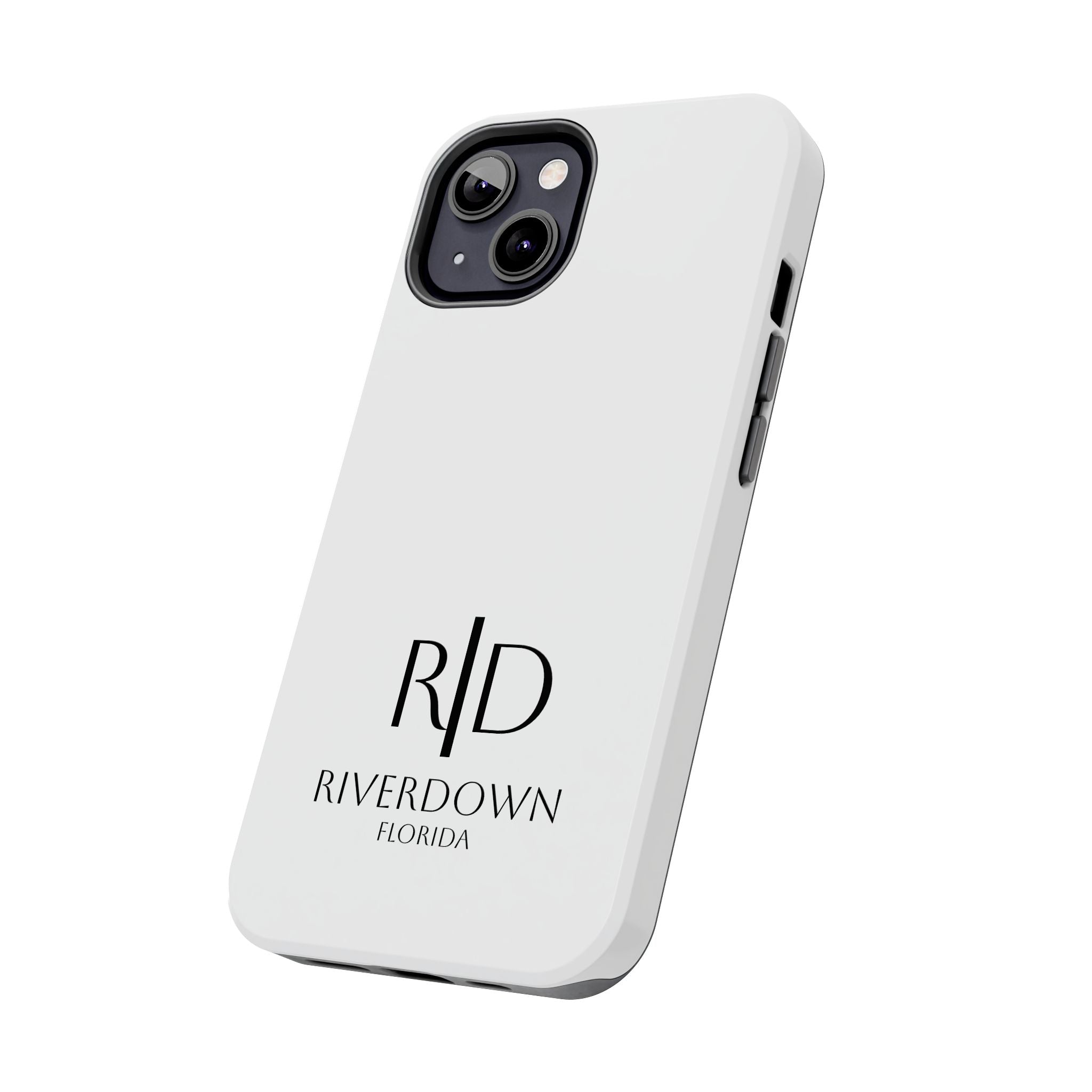 924 - Phone Case White Cap Riverdown Florida Tough Phone Case – Slim Protective iPhone Cover with R|D Logo