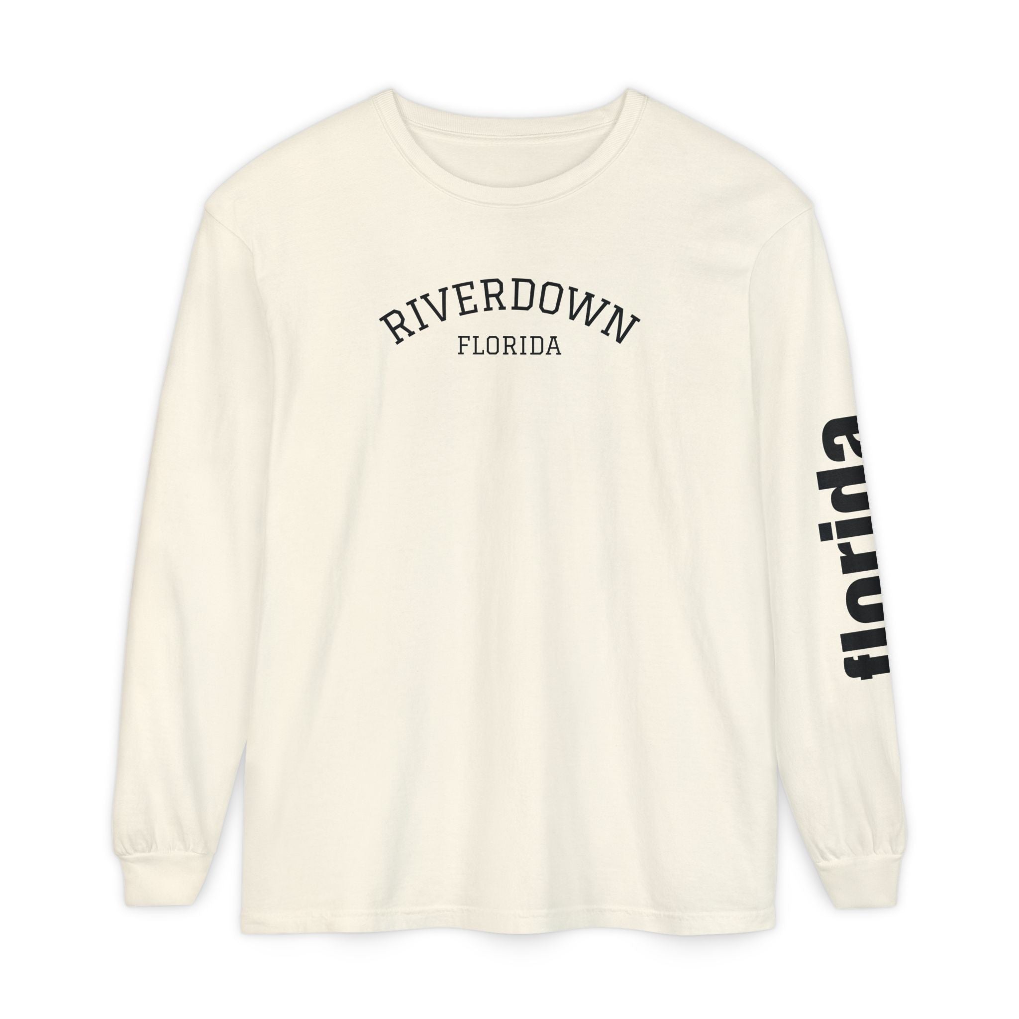 2 - Long Sleeve Tee Multi Colors 'R|D' — Florida Sleeve Graphic