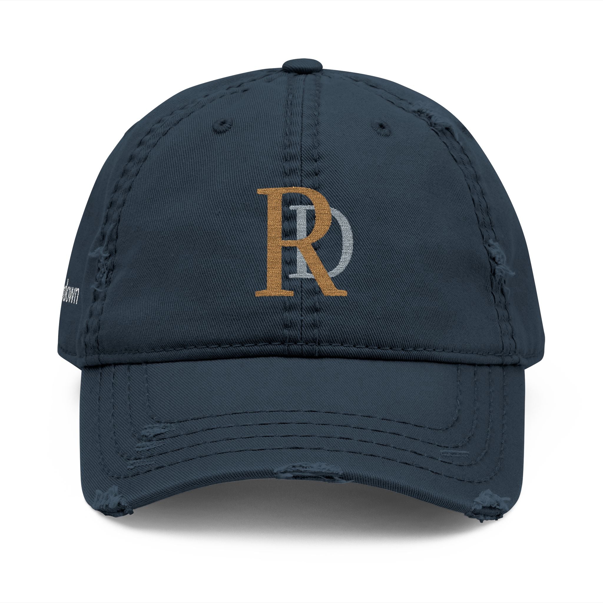 920 - Hat Multi Colors RD Distressed Embroidered 'Riverdown' Dad Hat – Vintage Washed Baseball Cap