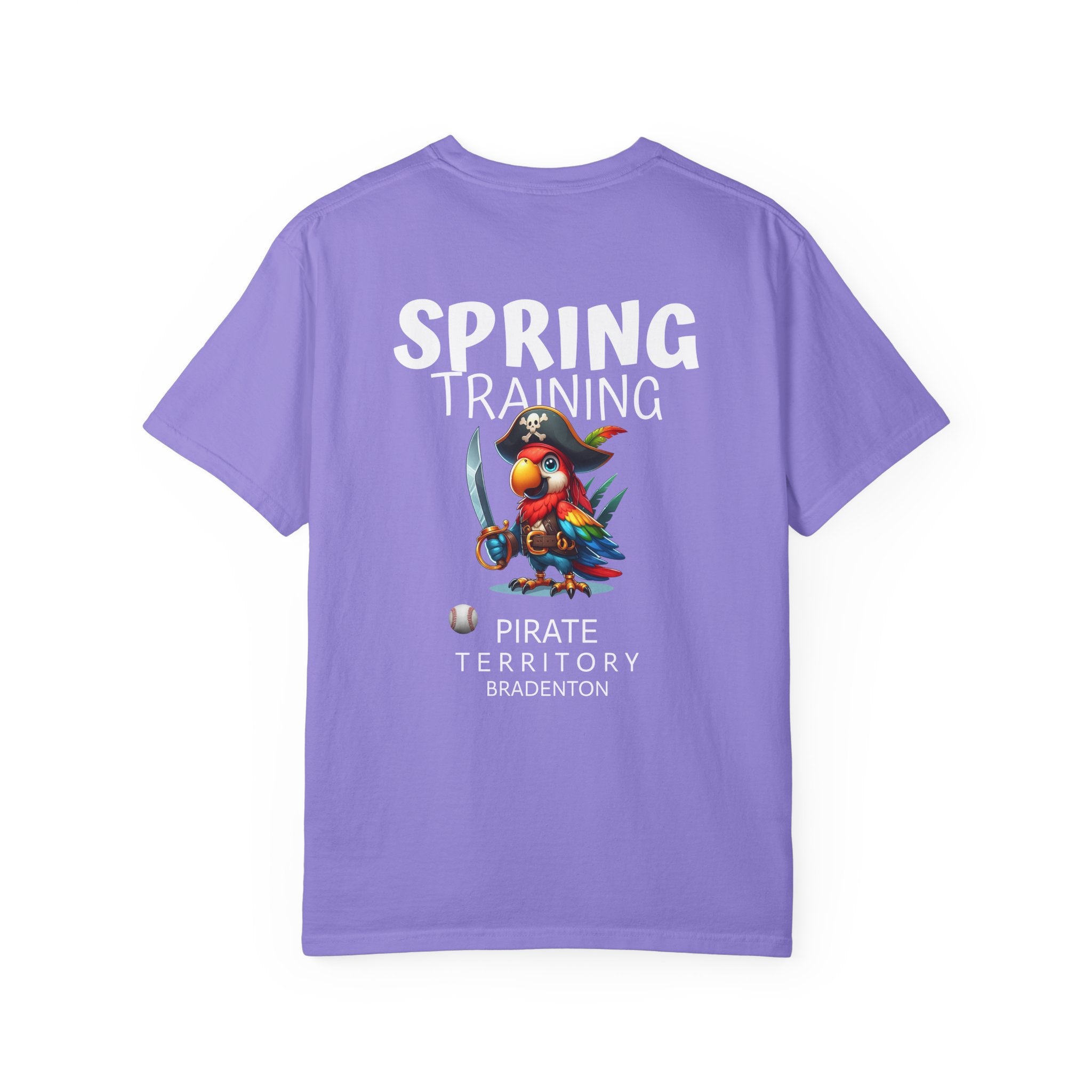 10 - Tee Multi Colors Spring Training Pirate -  Minimalist Initials T-Shirt