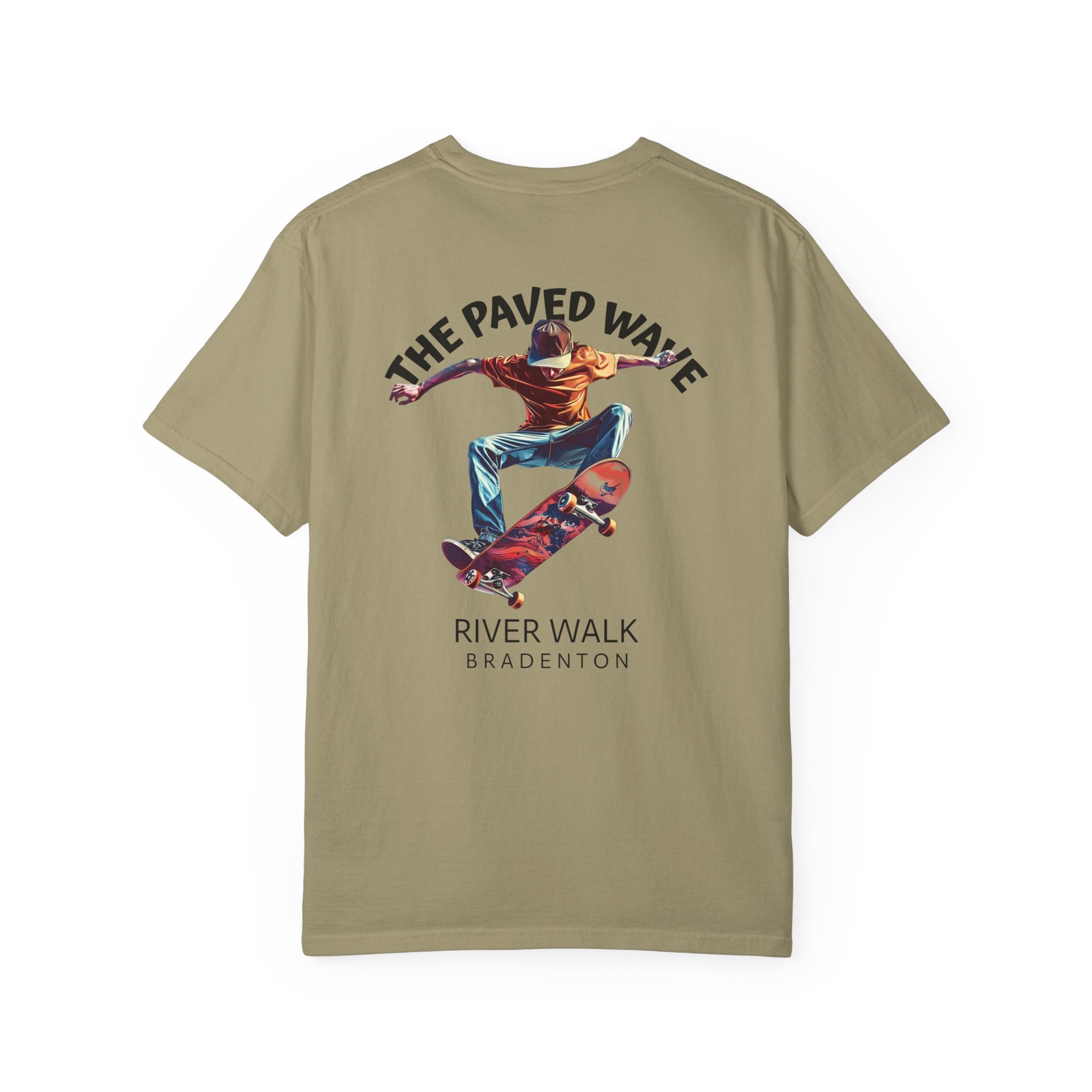 10 - Tee Multi Colors Paved Wave -  Minimalist Initials T-Shirt