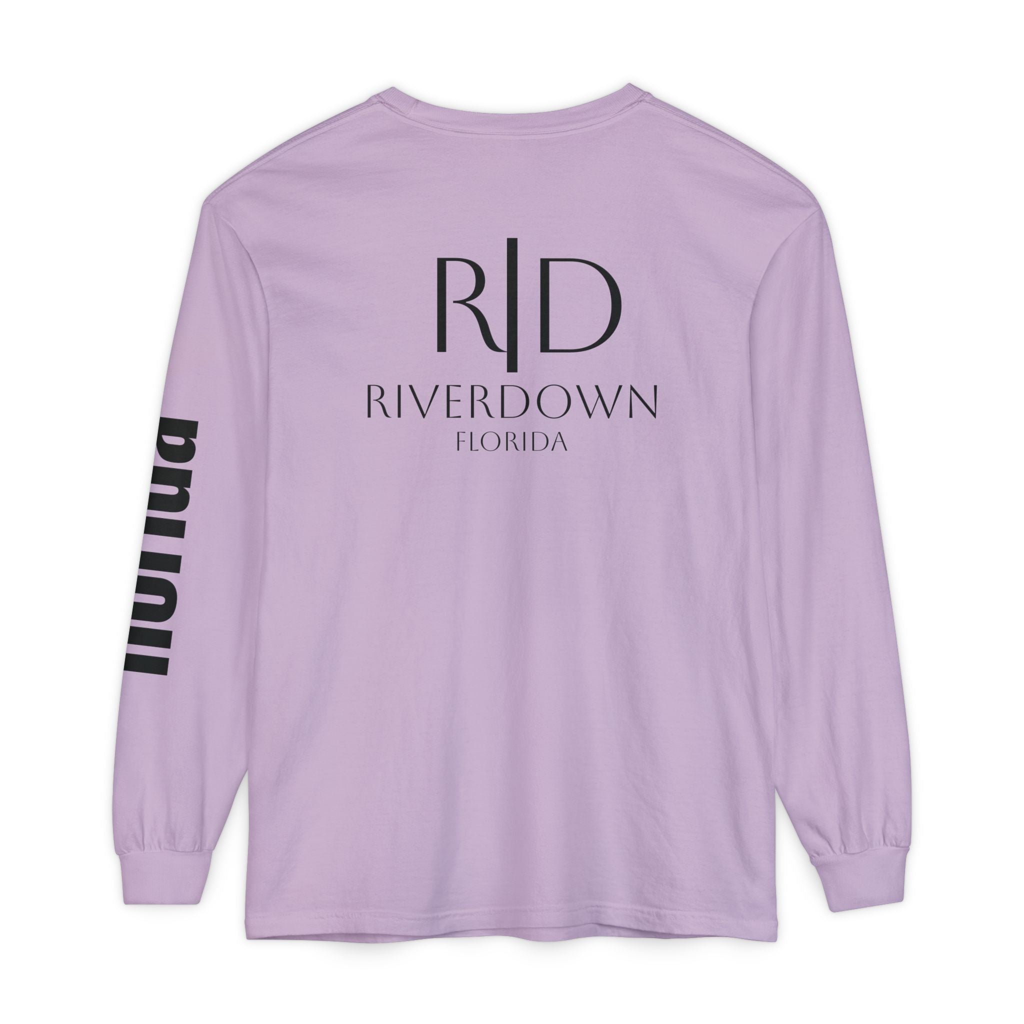 2 - Long Sleeve Tee Multi Colors 'R|D' — Florida Sleeve Graphic