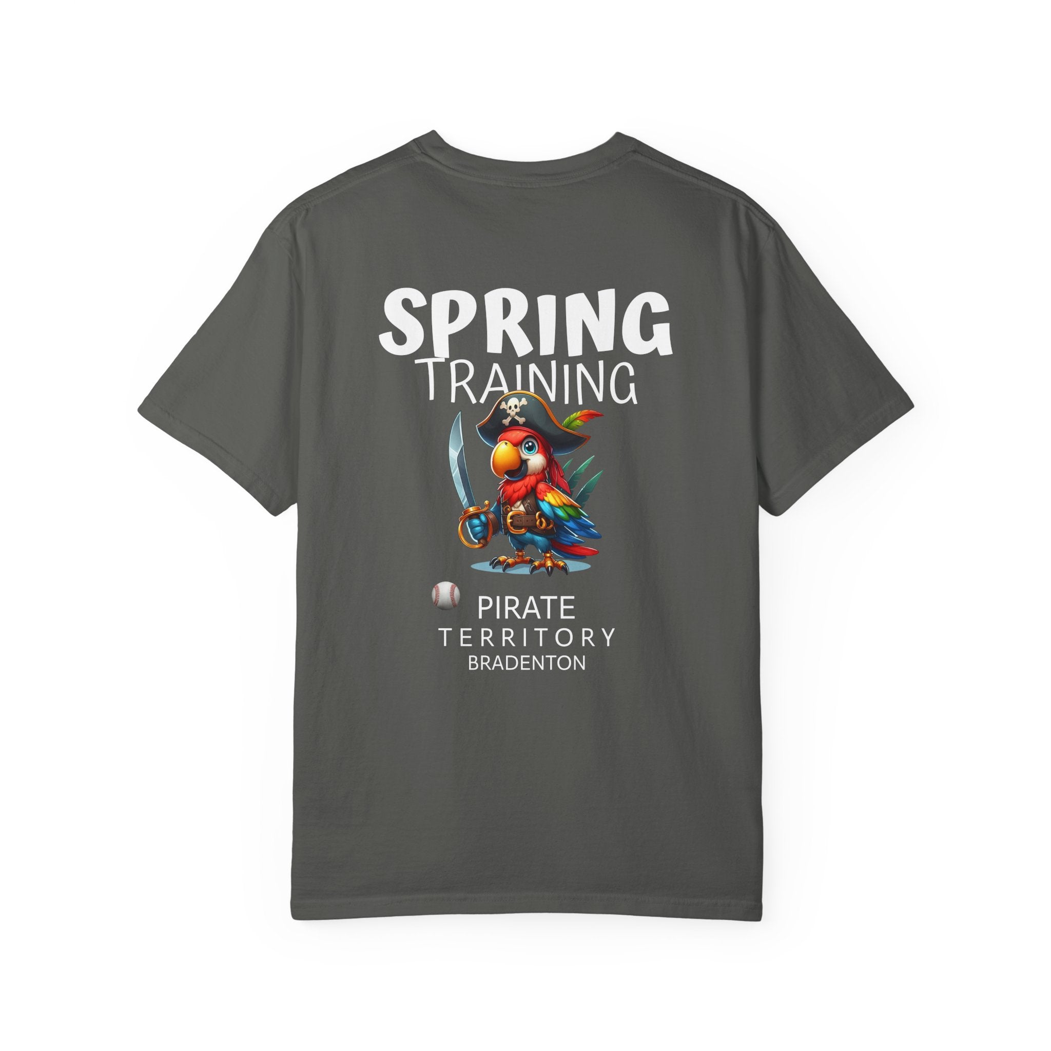 10 - Tee Multi Colors Spring Training Pirate -  Minimalist Initials T-Shirt