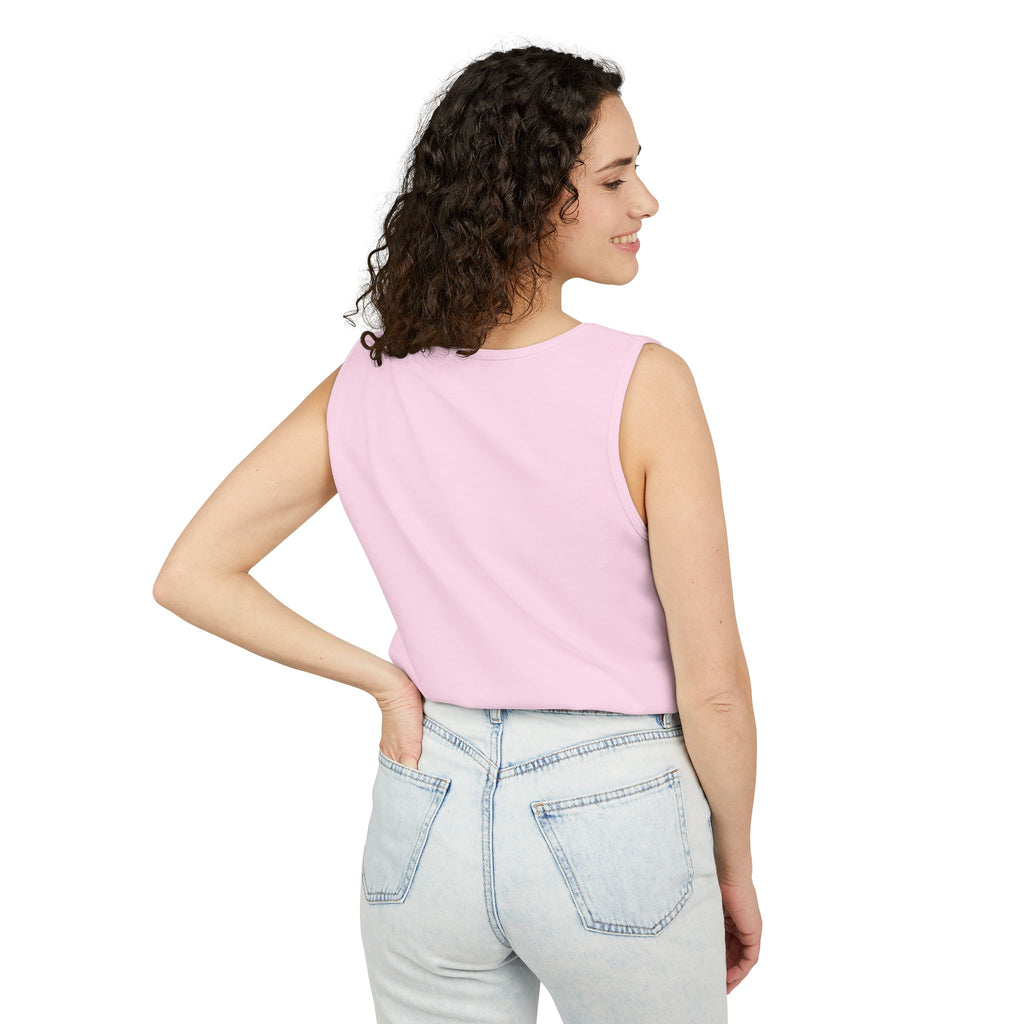 14 - Tank Top Multi Colors Coral Minimalist 'R|D' Monogram Tank Top — Lightweight Casual Summer Tee