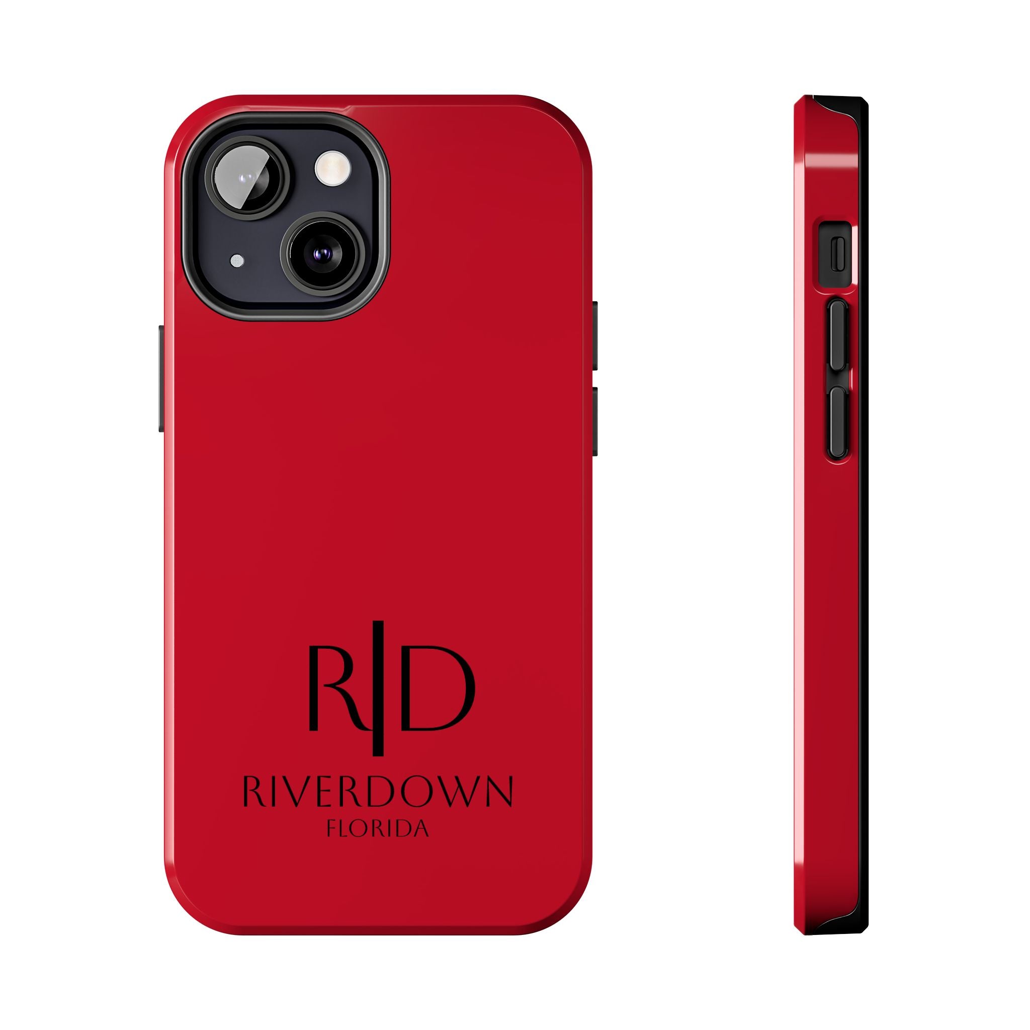 924 - Phone Case Red Berry Riverdown Florida Tough Phone Case – Slim Protective iPhone Cover with R|D Logo