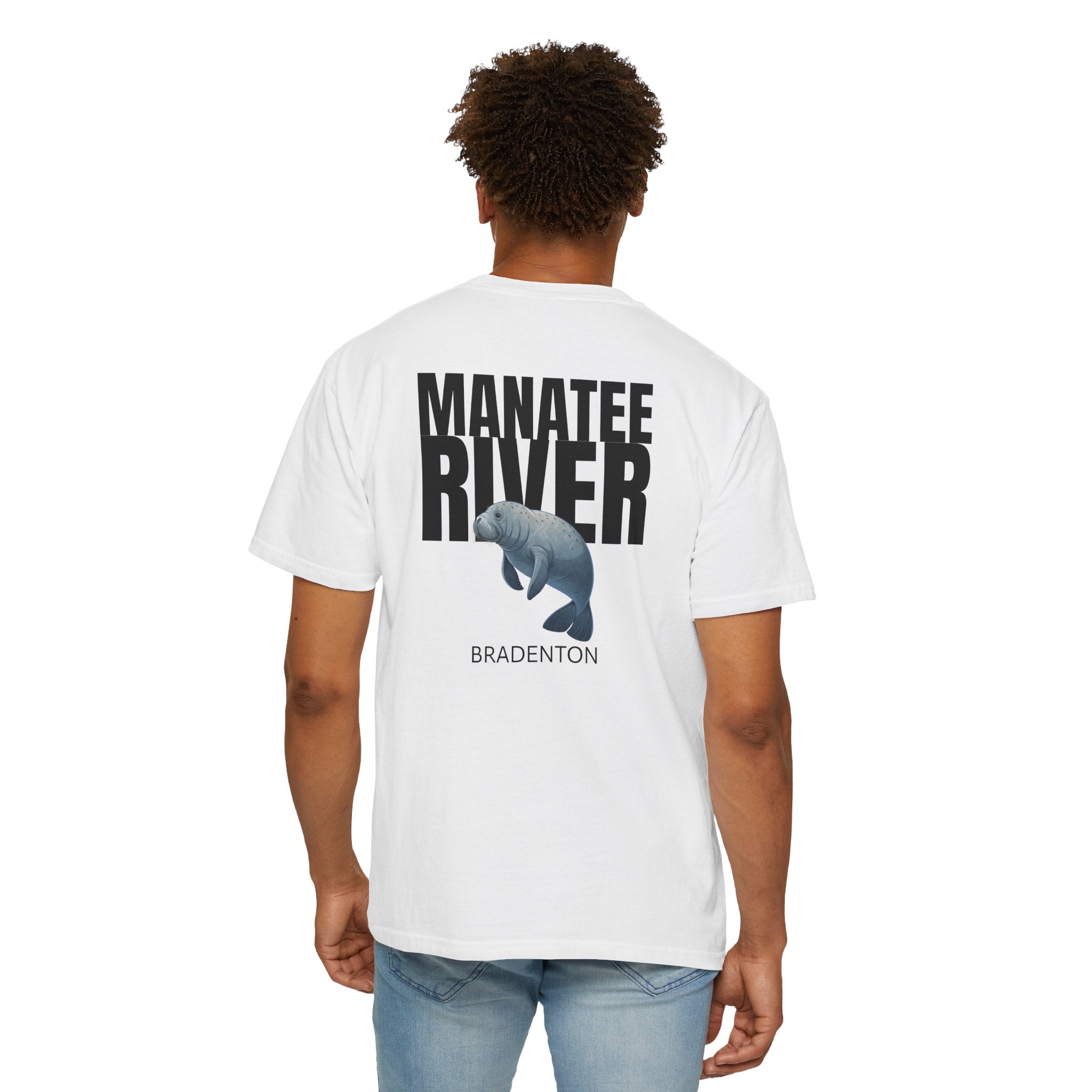 10 - Tee Multi Colors Manatee River Classic Tee — Minimalist Initials T-Shirt