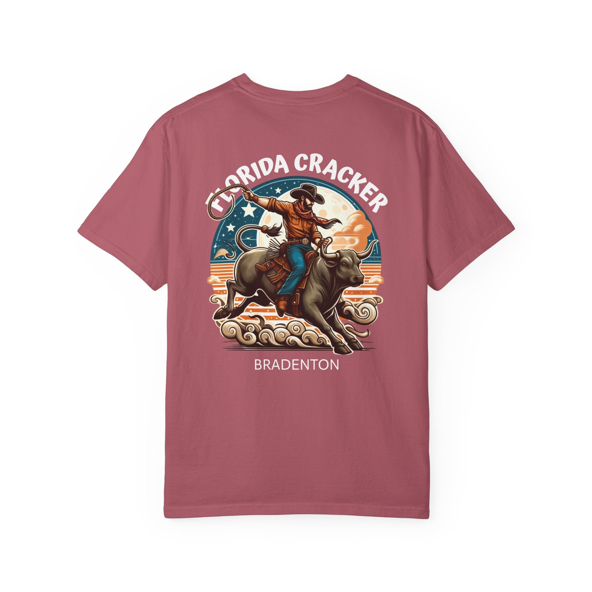10 - Tee Multi Colors Florida Cracker -  Minimalist Initials T-Shirt