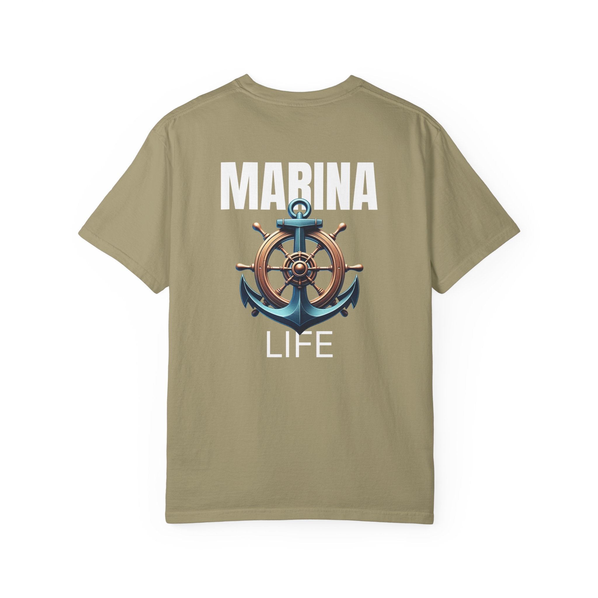 10 - Tee Multi Colors Marina Life 3 -  Minimalist Initials T-Shirt