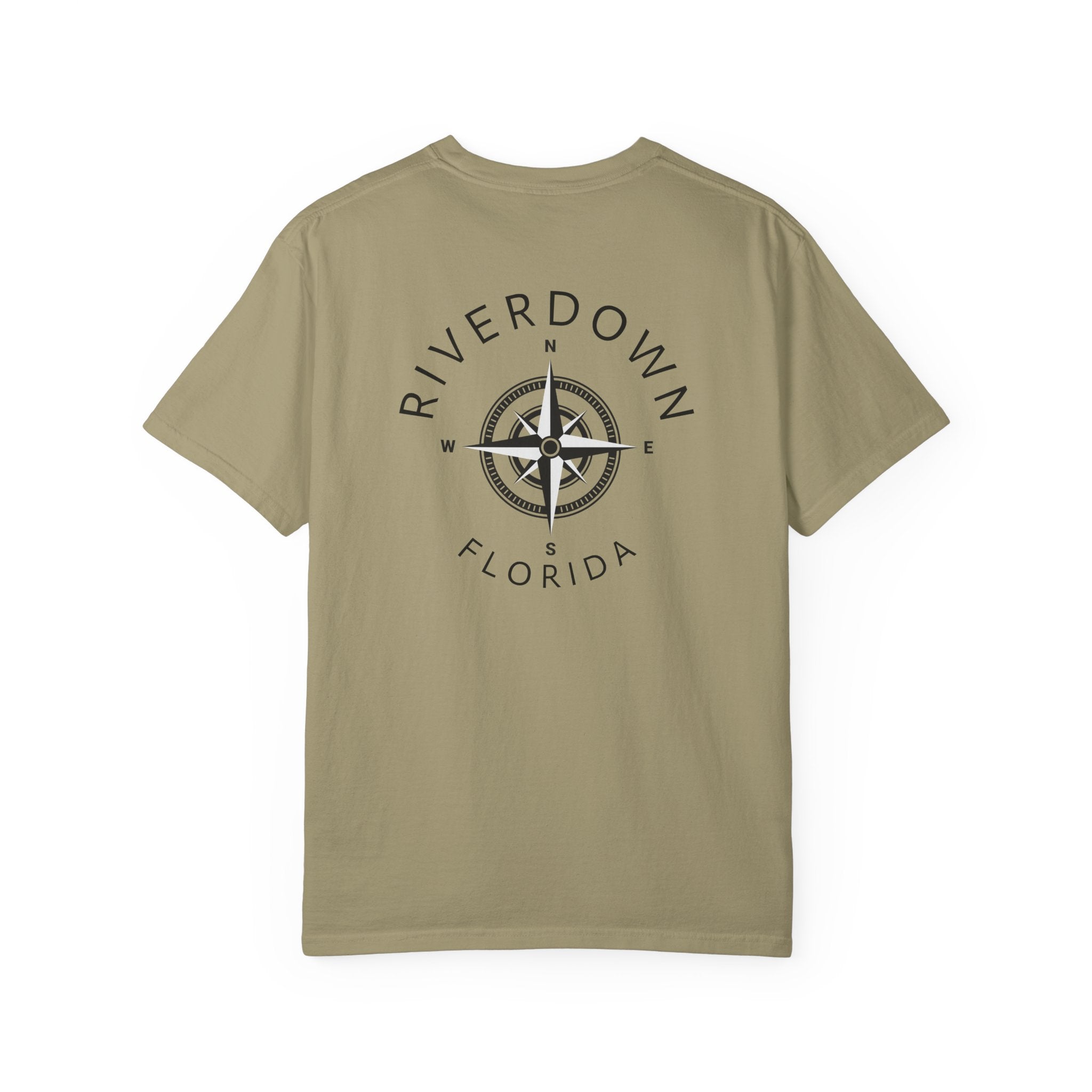 10 - Tee Multi Colors Compass — Minimalist Initials T-Shirt