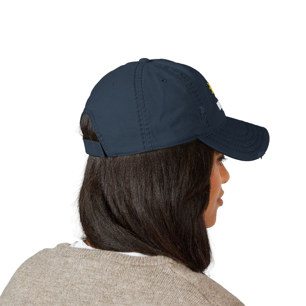 92 - Sun - Riverdown Distressed Embroidered Dad Hat