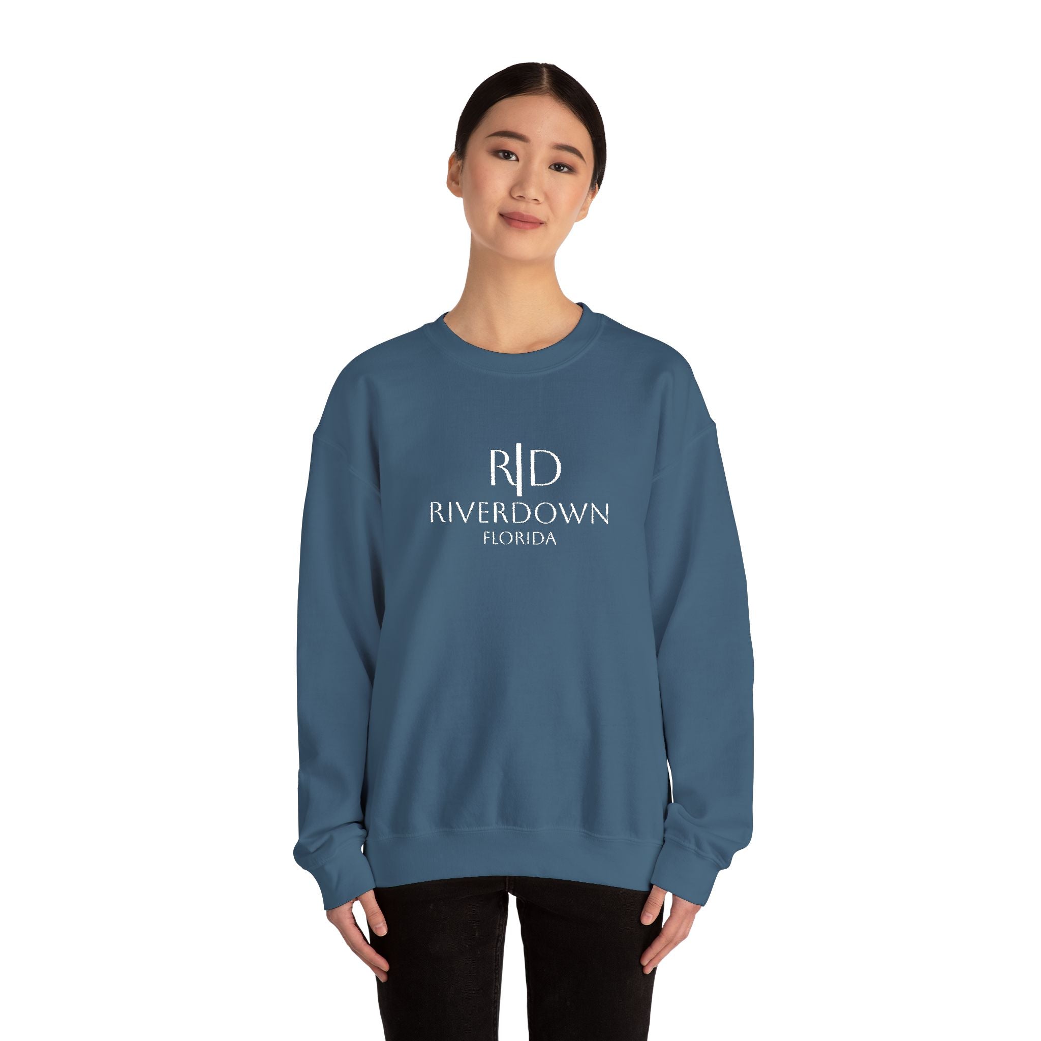 3 - Sweatshirt Embroidered Multi Colors Outfitters RD Logo Crewneck Sweatshirt