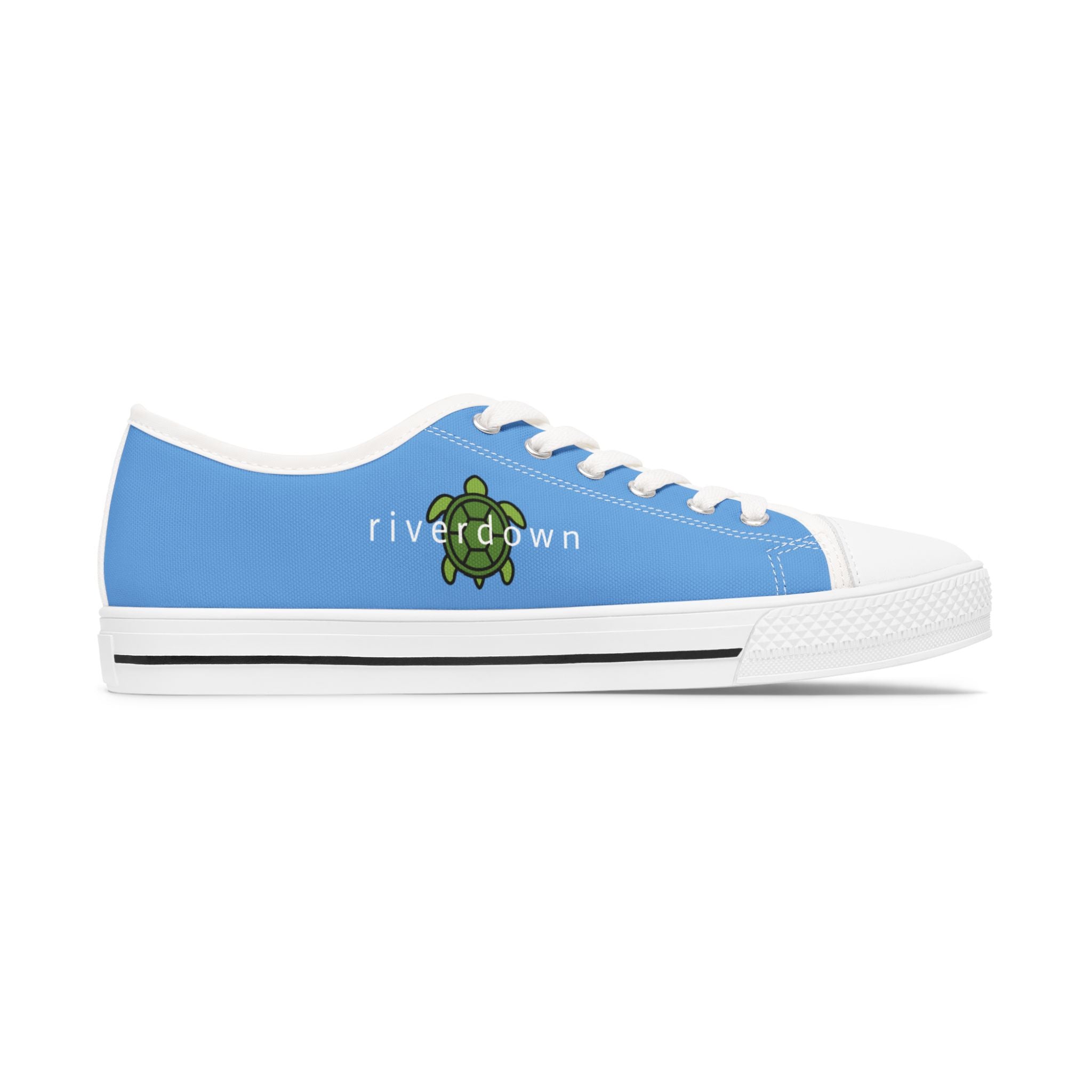 81 - Women’s Low Top Sneakers Sea Turtle — Canvas Shoes