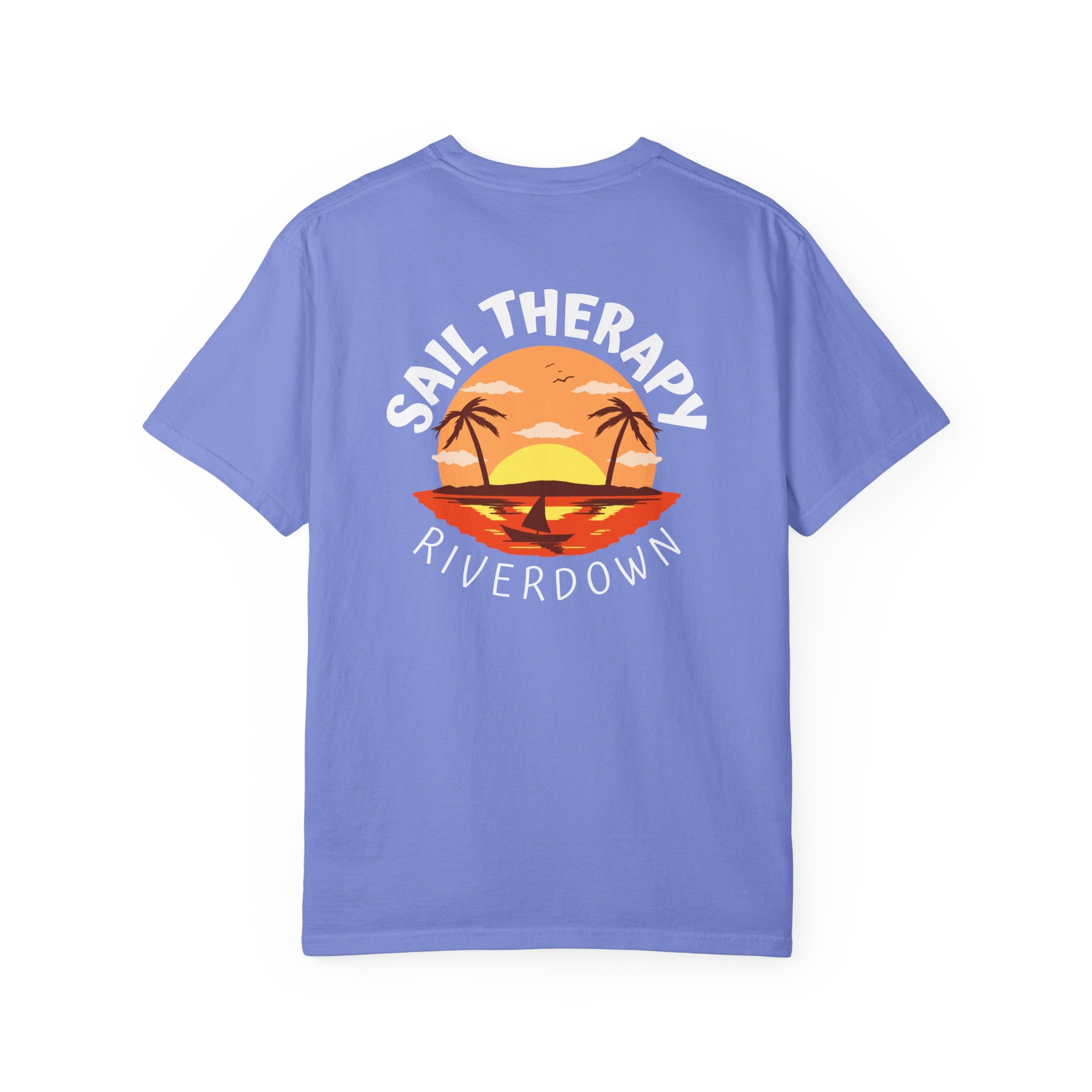 10 - Tee Multi Colors Sail Therapy - Minimalist Initials T-Shirt