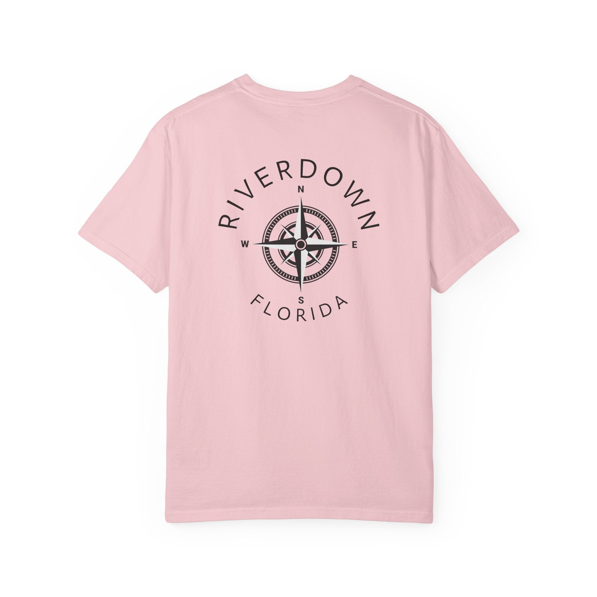 10 - Tee Multi Colors Compass — Minimalist Initials T-Shirt