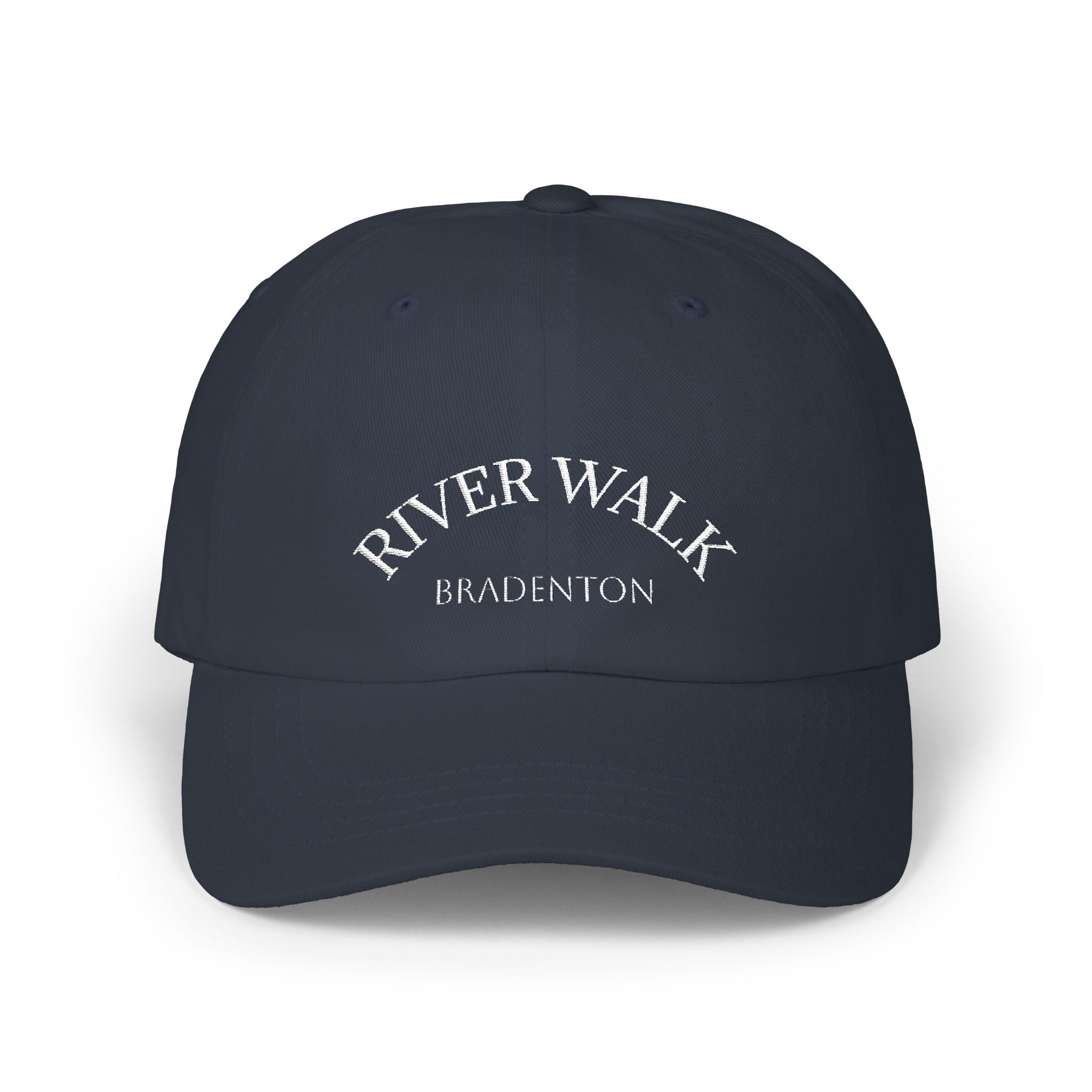 92 - River Walk Bradenton Embroidered Dad Cap — Classic Embroidered Baseball Hat
