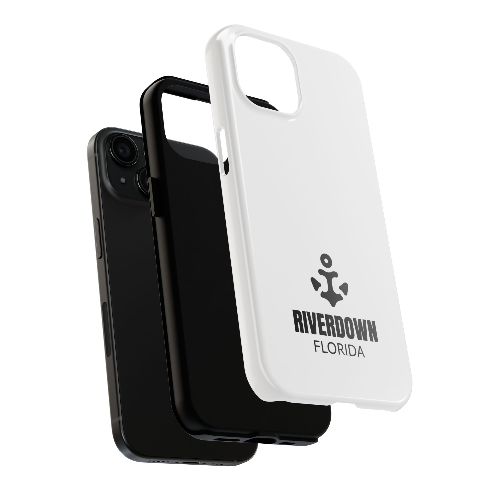 924 - Phone Case White Cap Riverdown Florida Tough Phone Case – Slim Protective iPhone Cover with R|D Logo