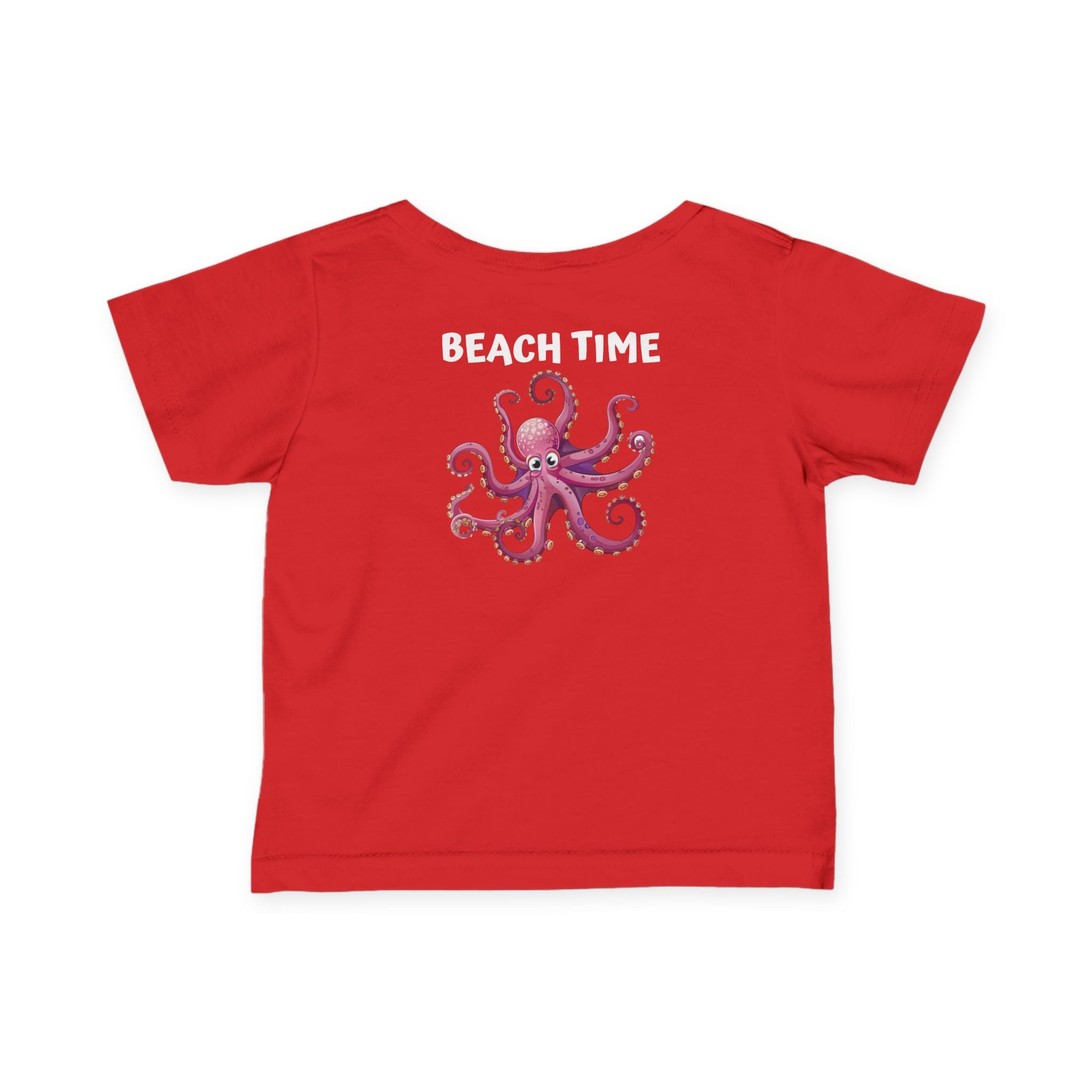 101 - Infant Tee —  Beach Time 2 Monogram Logo Baby Shirt