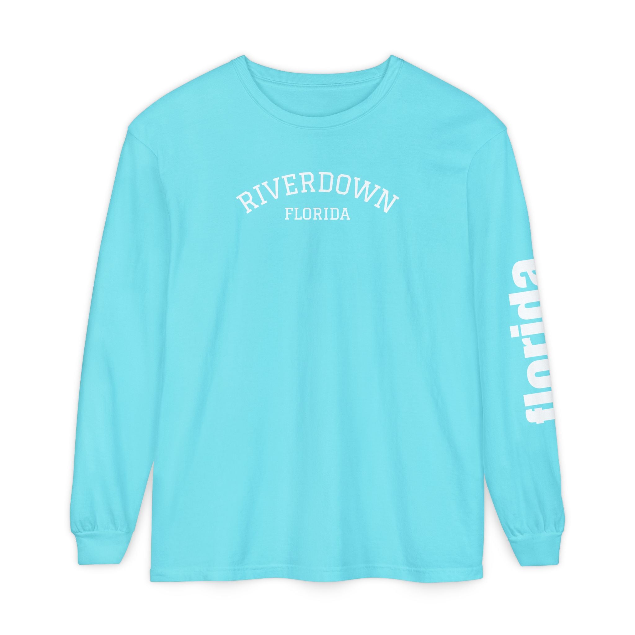 2 - Long Sleeve Tee Multi Colors 'R|D' — Florida Sleeve Graphic