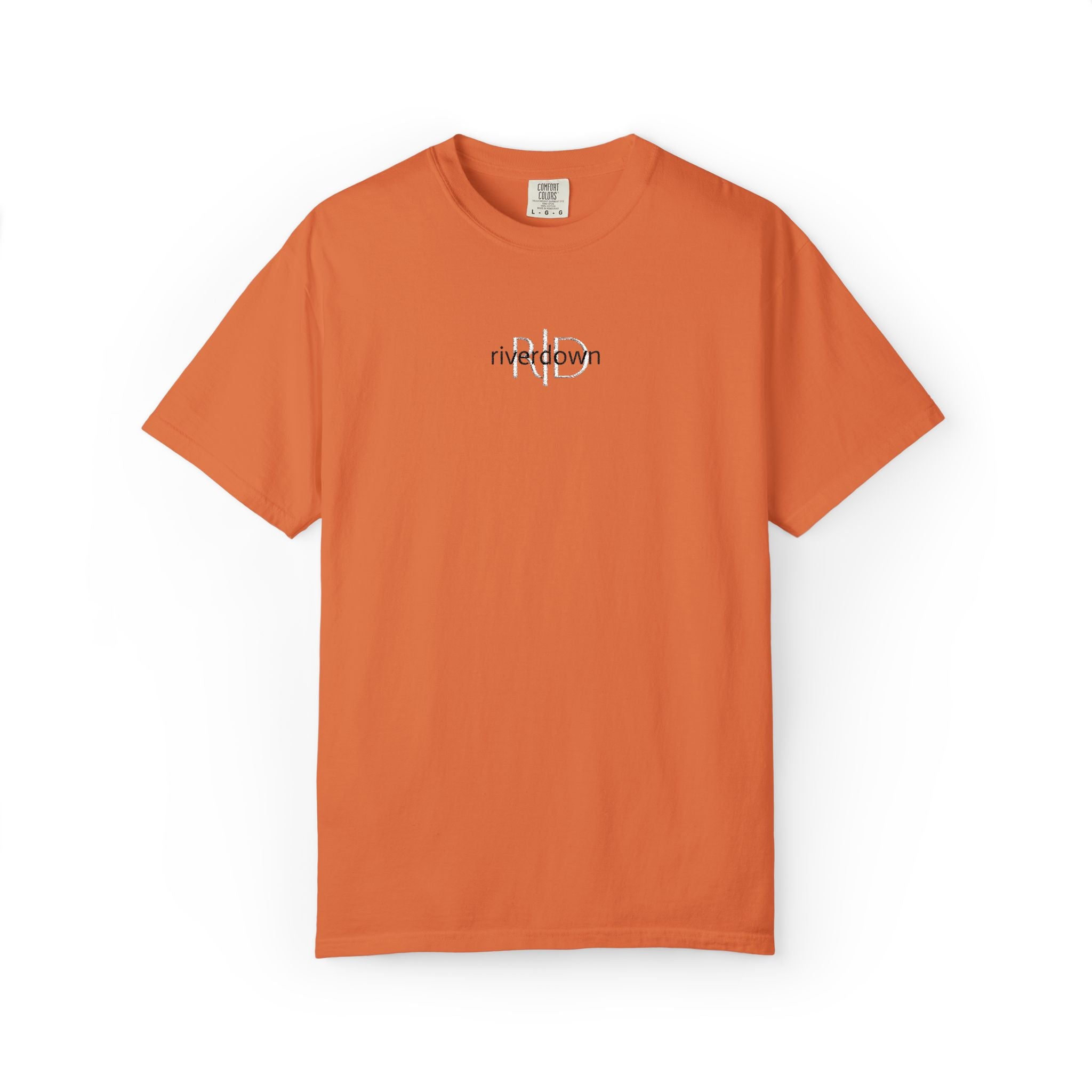 101 - RD Embroidered T-Shirt with Small Distressed Script Logo