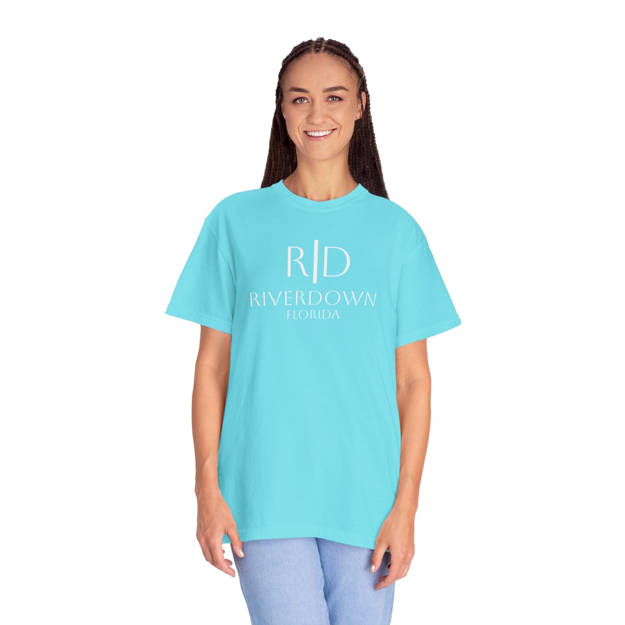 10 - Tee Multi Colors Sun Soaked 2 — Minimalist Initials T-Shirt