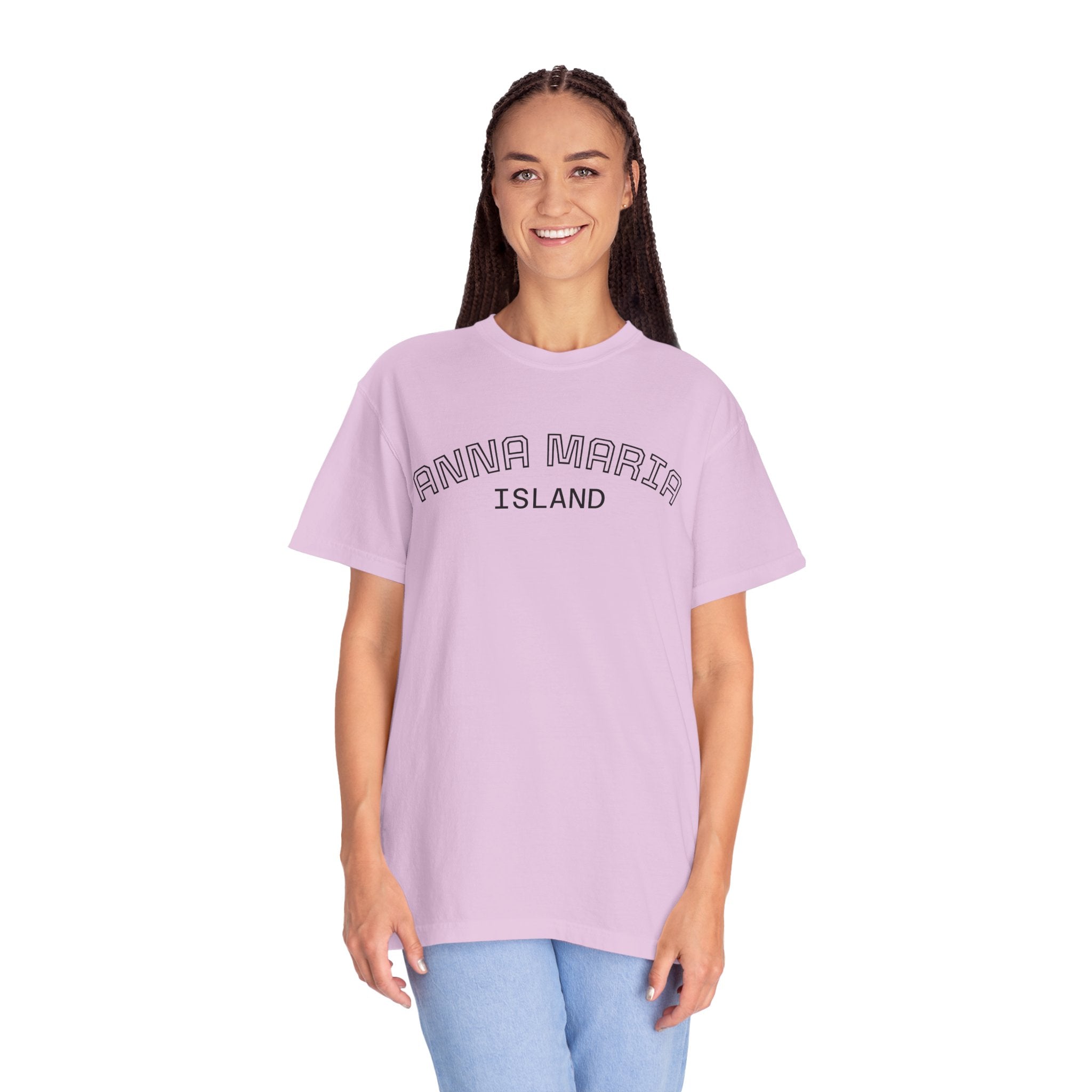 101 -  Tee Multi Colors Island Classic Tee — Minimalist Initials T-Shirt
