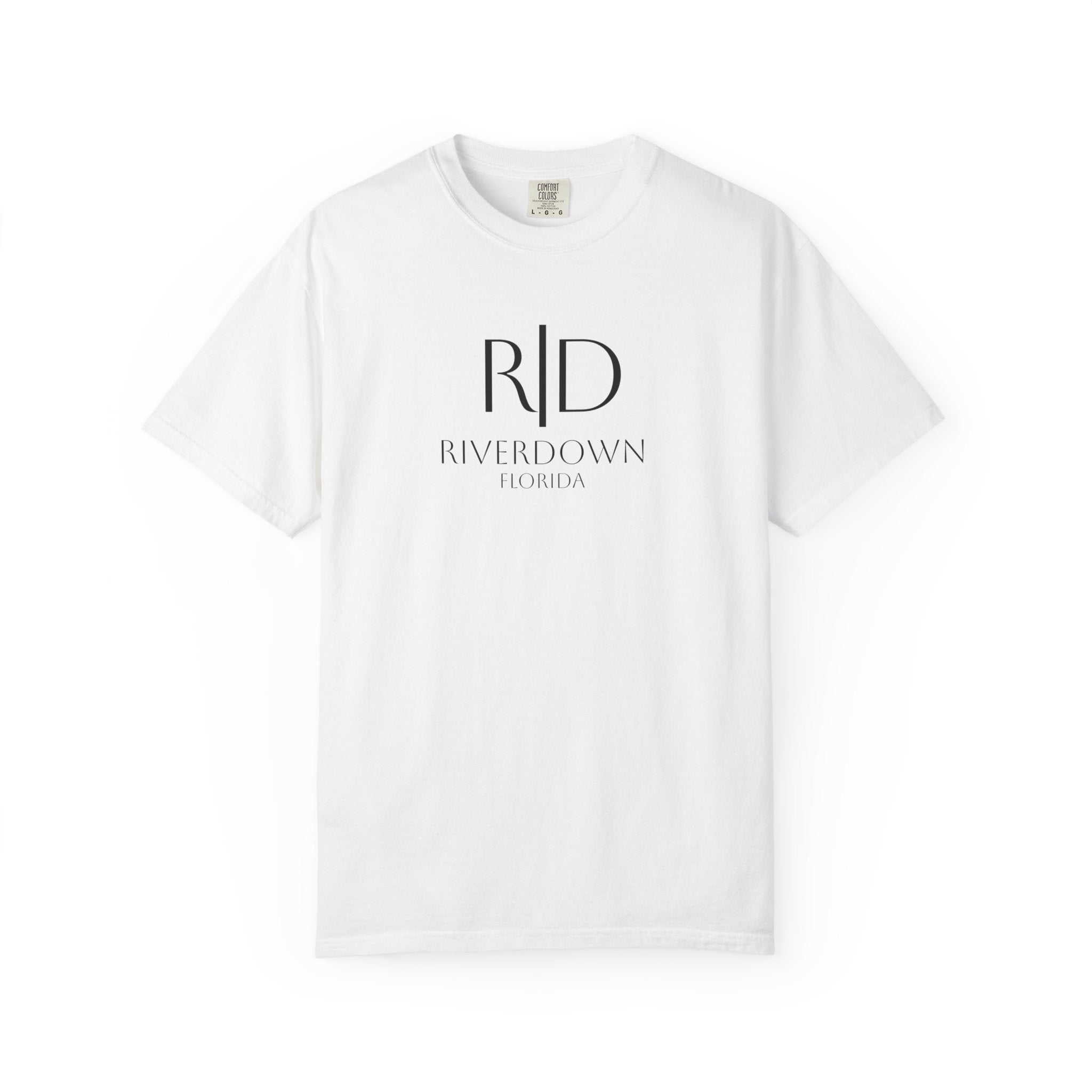10 - Tee Multi Colors Manatee River Classic Tee — Minimalist Initials T-Shirt