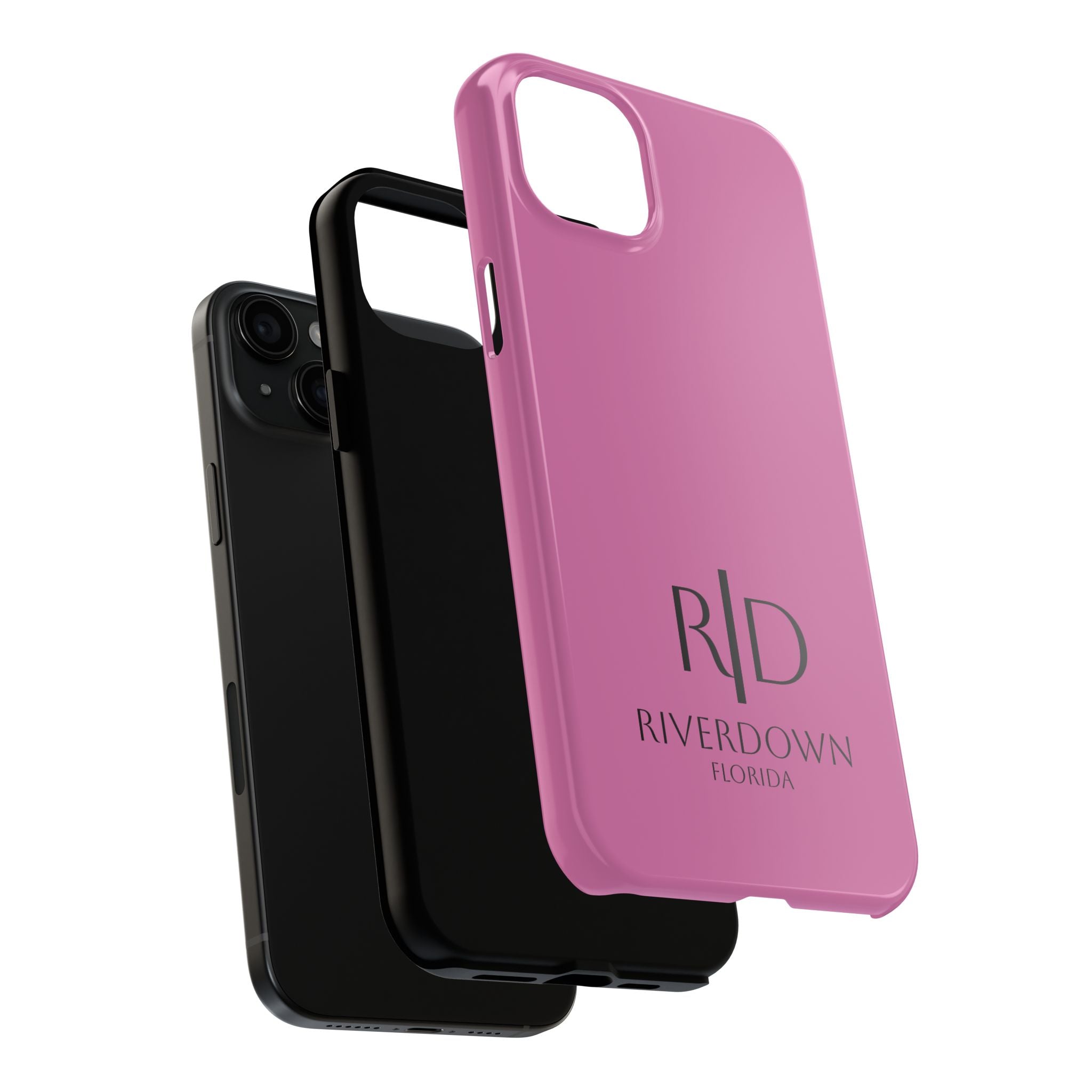 924 - Phone Case Pink Peddle Riverdown Florida Tough Phone Case – Slim Protective iPhone Cover with R|D Logo