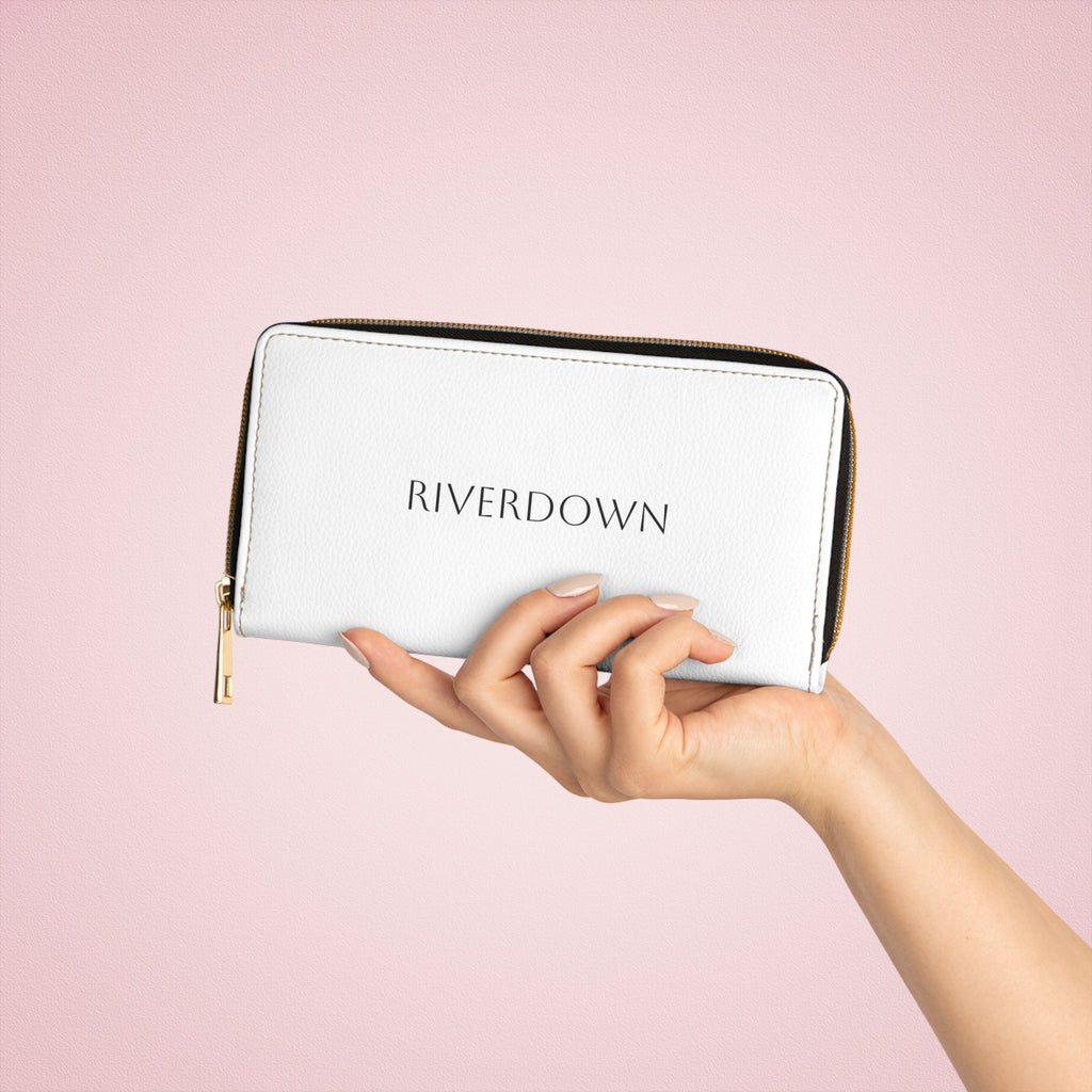 926 - Riverdown Zipper Wallet - Slim RFID-Blocking Card & Cash Organizer